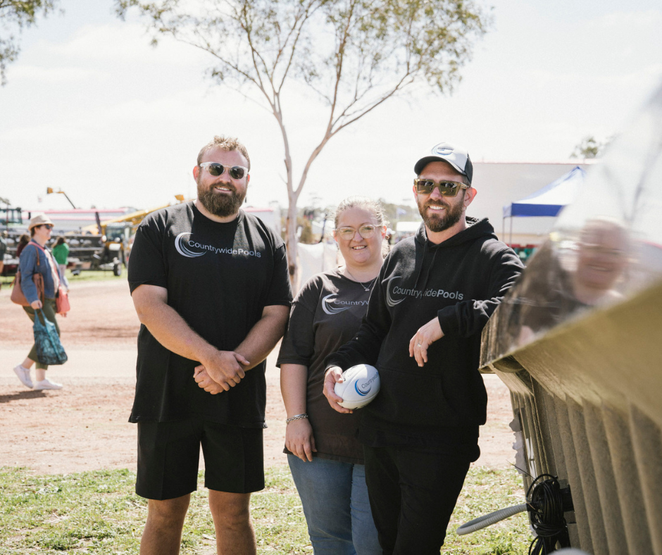 Rural Pool Installers - Wheatbelt. At the Dowerin Machinery Field Days