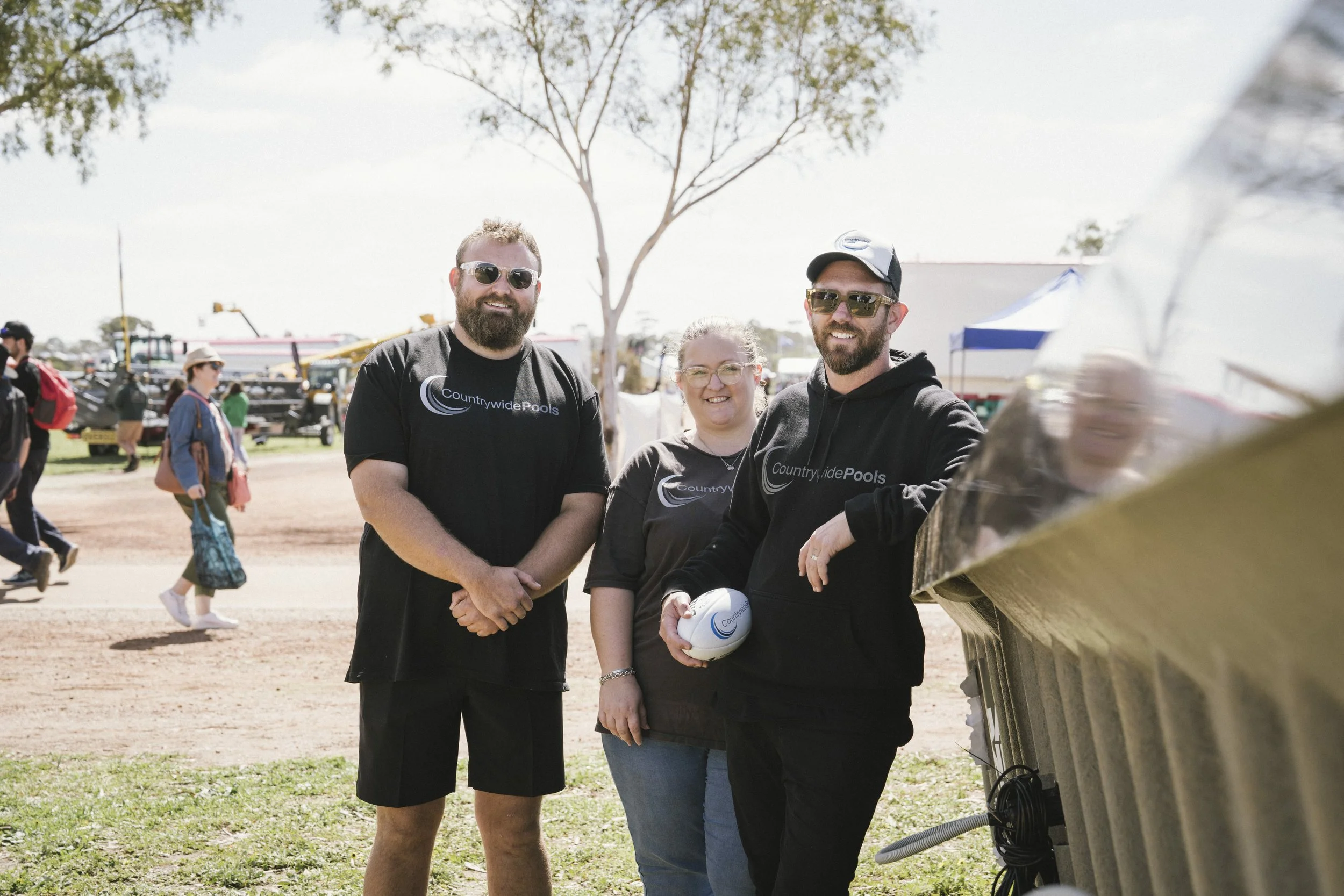 Countrywide Pools team are a local, family business based in Northam and often attend the Dowerin Field Days.