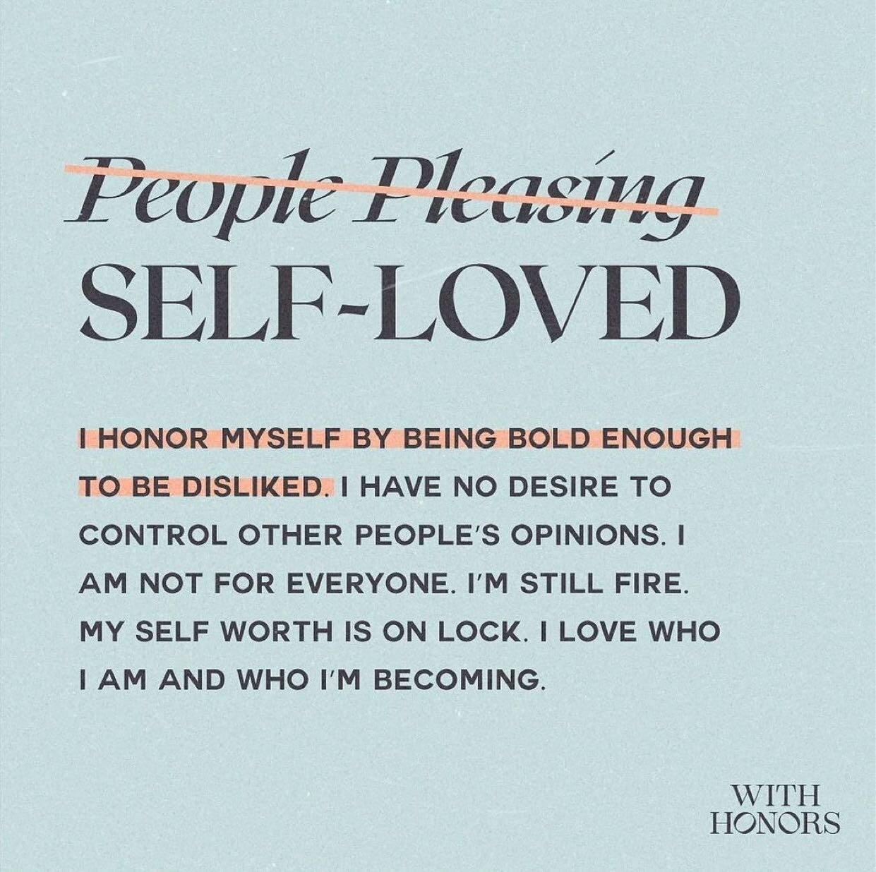 Drop a 🙋🏿&zwj;♂️🙋🏿&zwj;♀️ in the comments if you love who you&rsquo;re #becoming 🤎🤎 #MentalHealthMonday

Repost from @alkemehealth
&bull;
Once you accept that you aren&rsquo;t for everyone, you unlock the door to self-acceptance.

By: @withhono