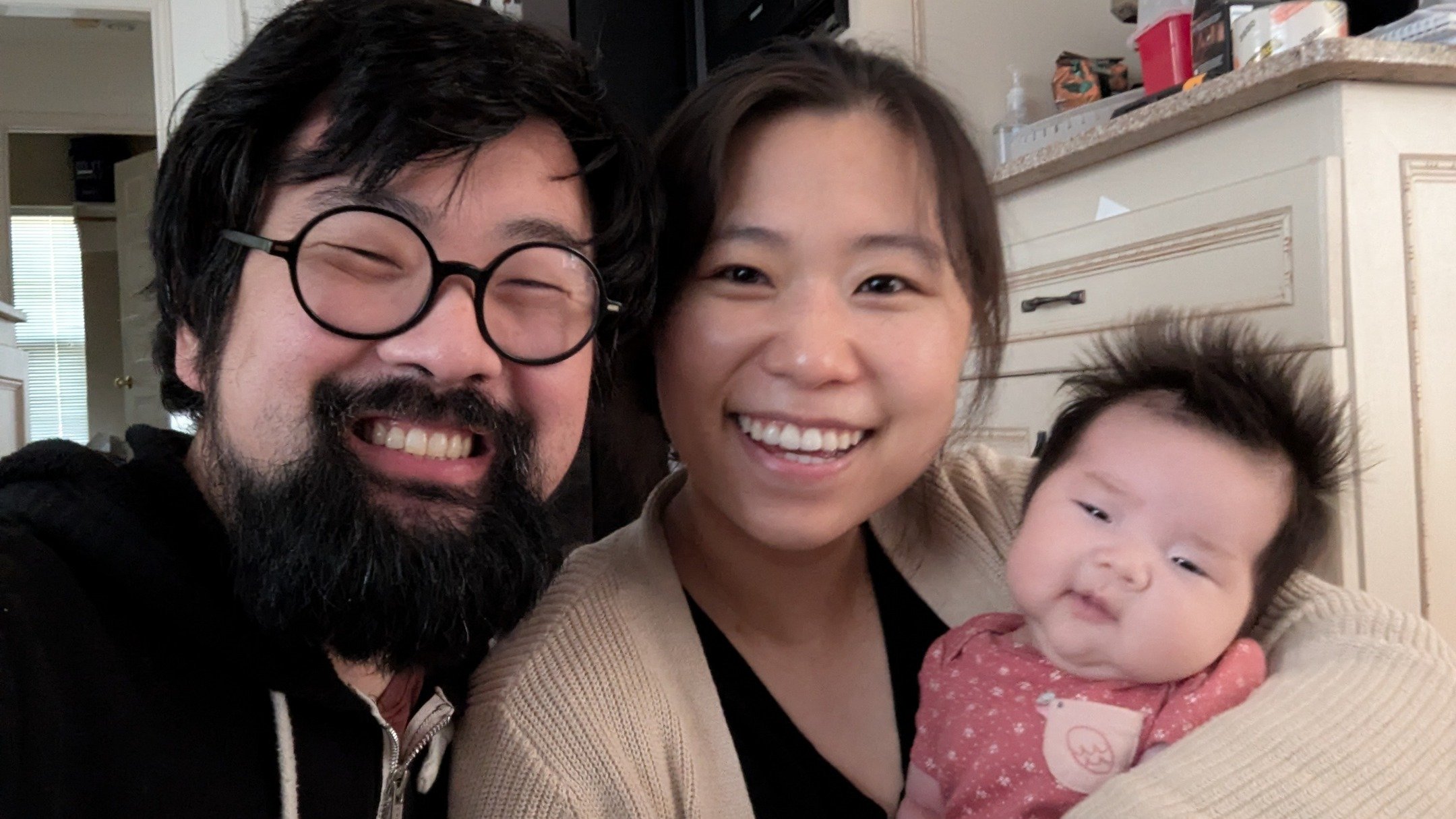 Our beautiful daughter, Tabitha, is starting daycare for the first time this week, before I return to work next week. Our family has spent the most wonderful last three months, and I have thoroughly enjoyed my maternity leave, bonding with her. I can