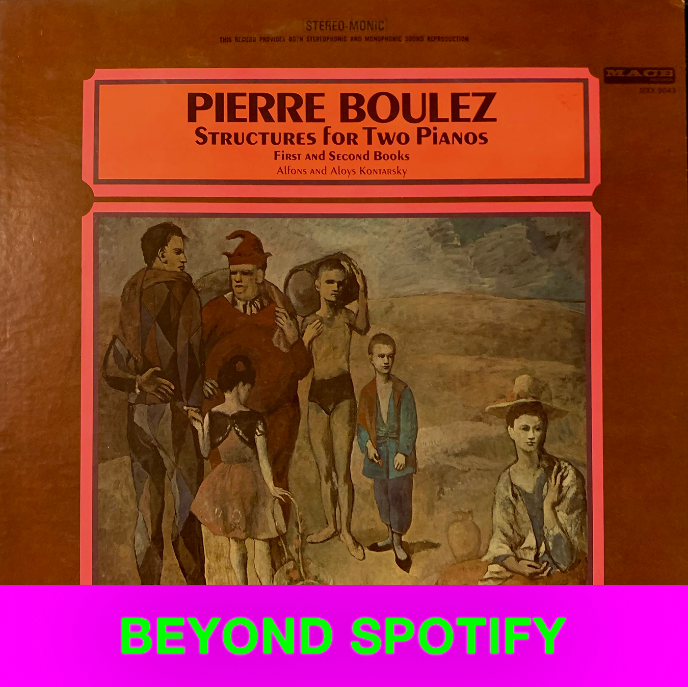 Pierre Boulez – Structures for Two Pianos, First and Second Books (Mace Records)