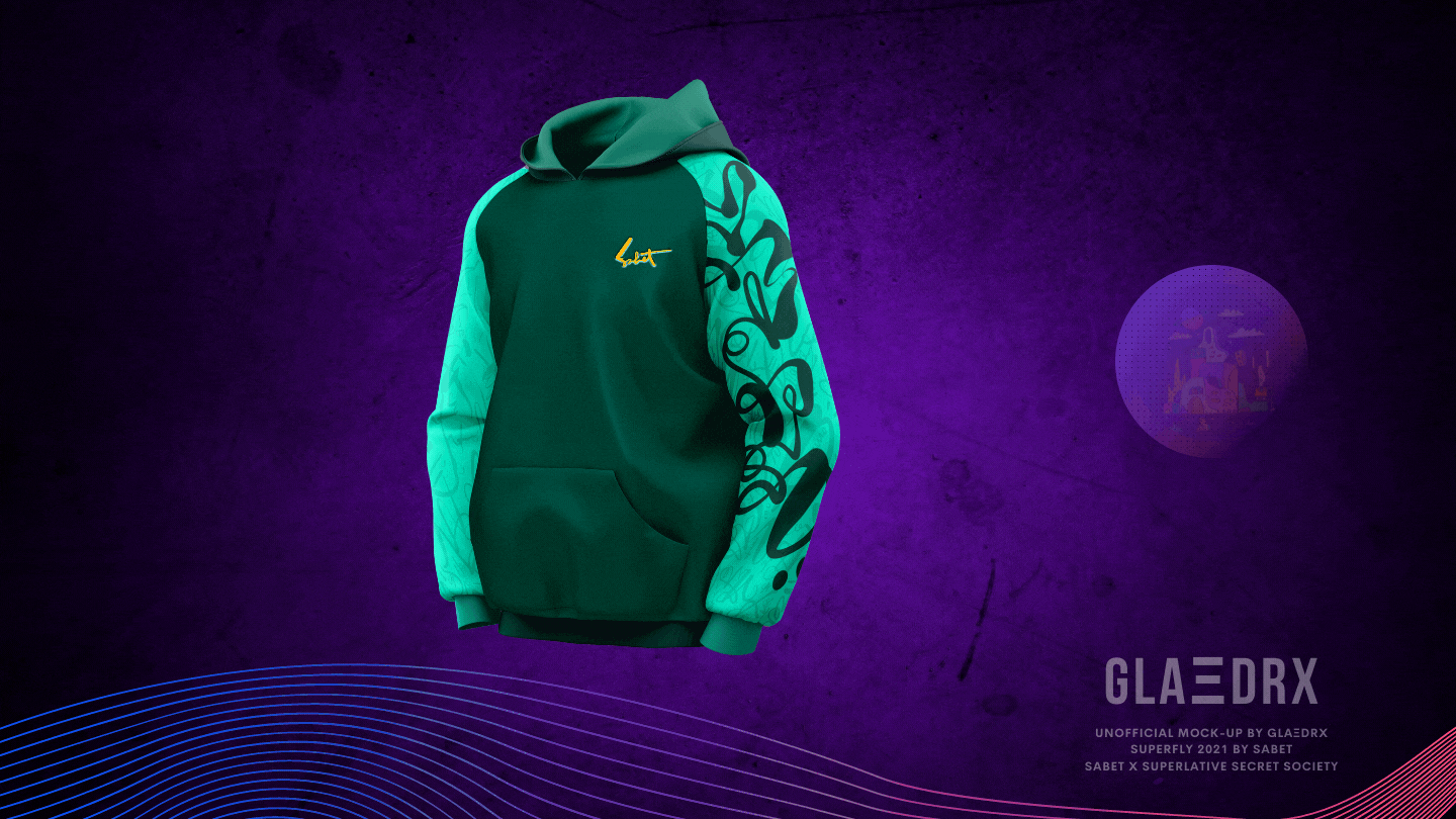 The Chosen by Sabet Luxury Fashion Hoodie | Design Concept by  GLAΞDRX
