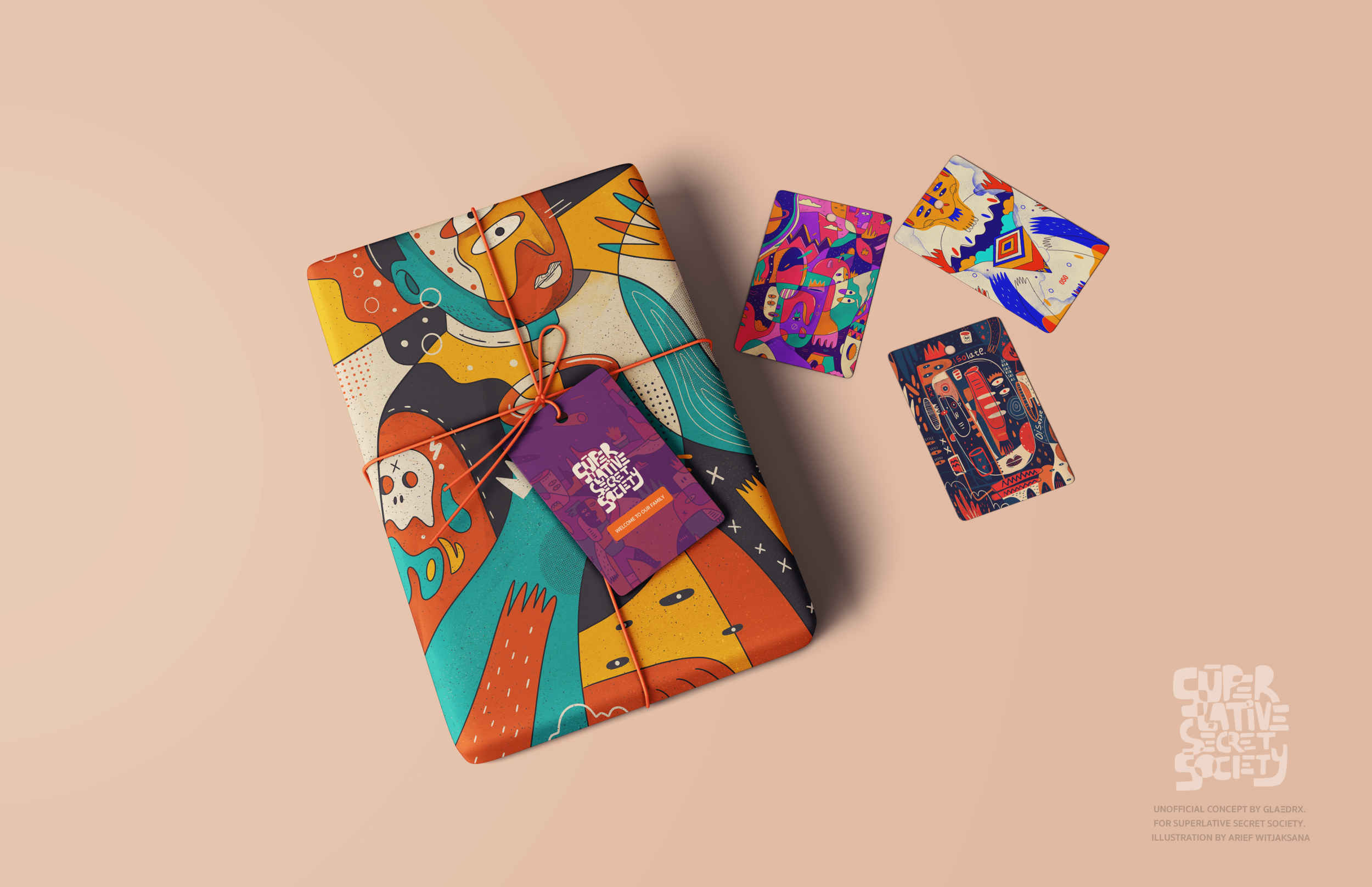 The Malevolent Gift Box | Design Concept by GLAΞDRX