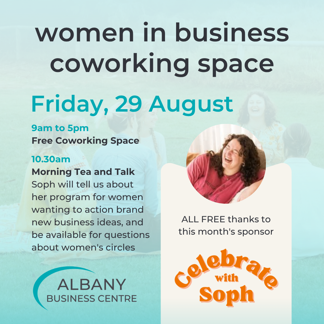 Women in Business Coworking Day – Sponsored by Celebrate with Soph