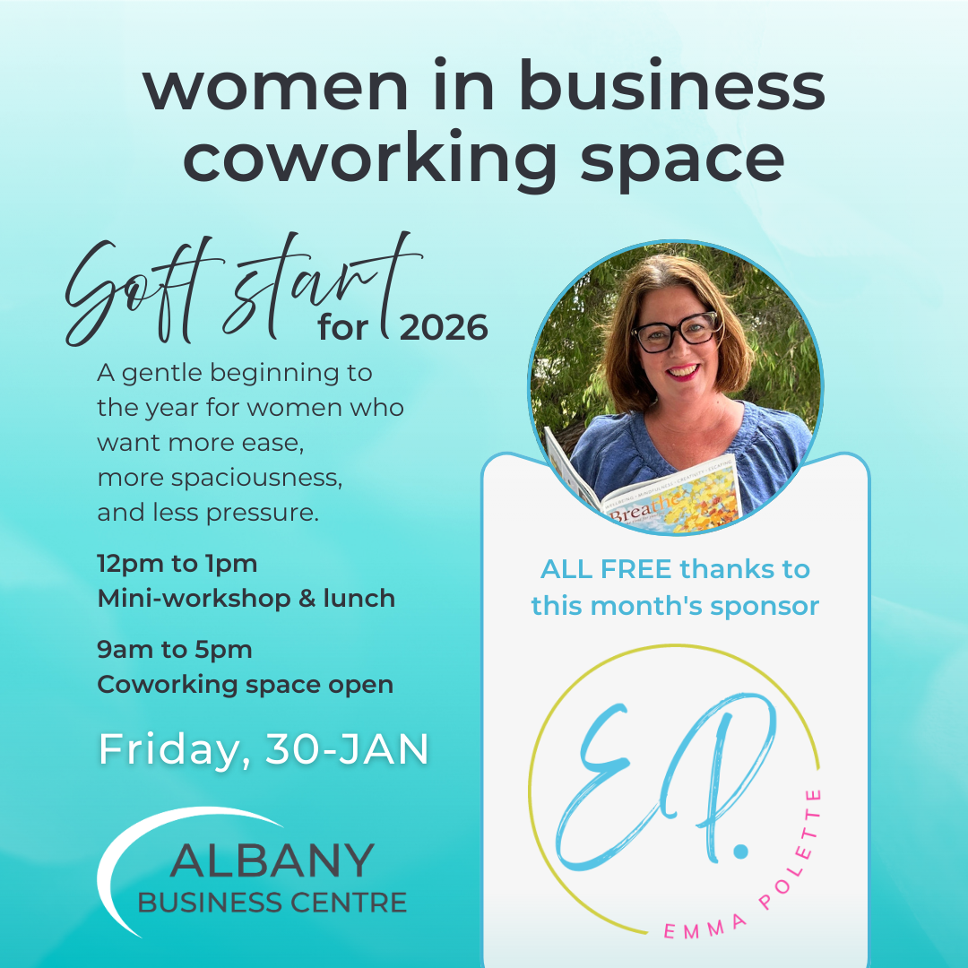 Women in Business Coworking Day – Sponsored by Emma Polette