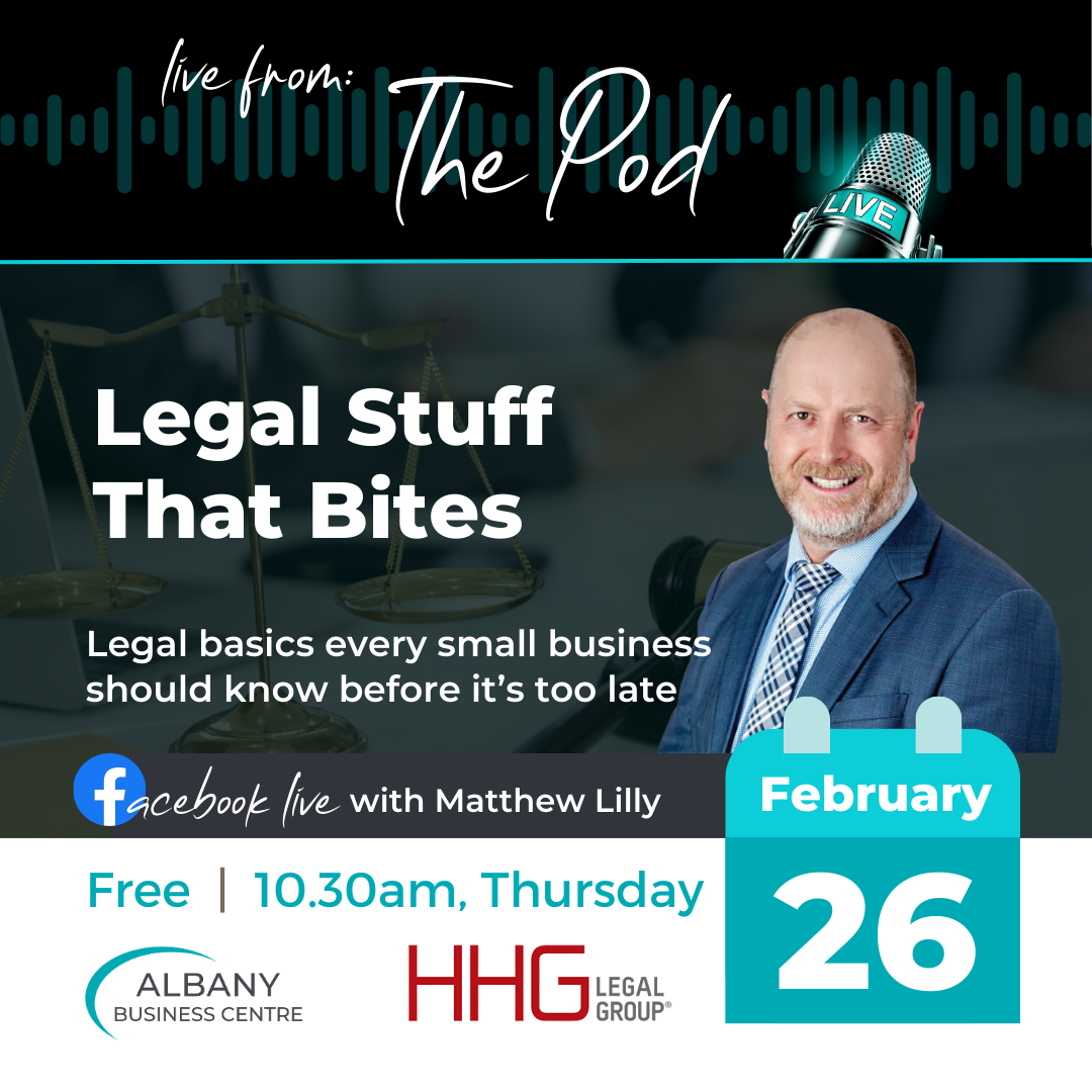 Live from The Pod: Legal Stuff That Bites