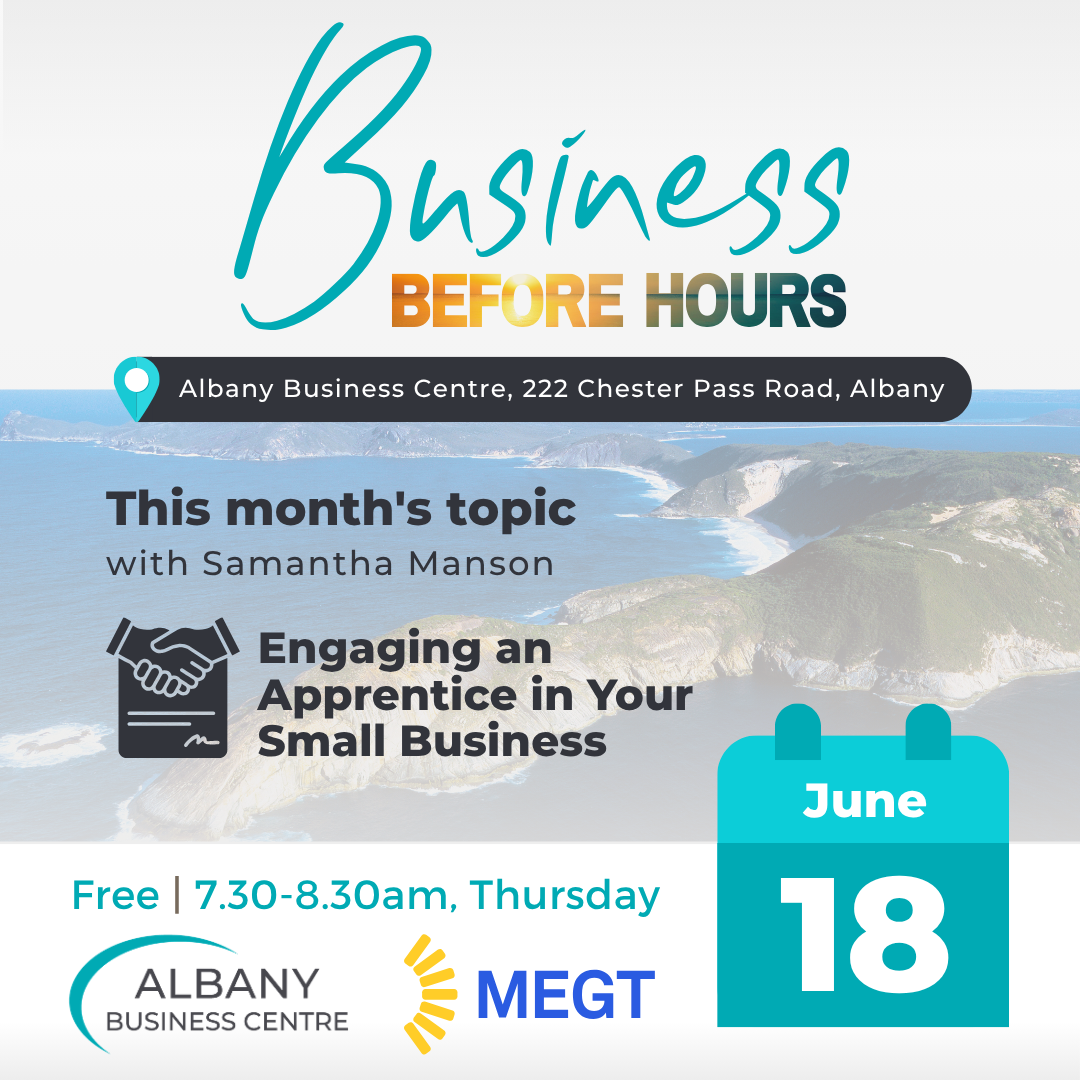Business Before Hours – Engaging an Apprentice in Your Small Business