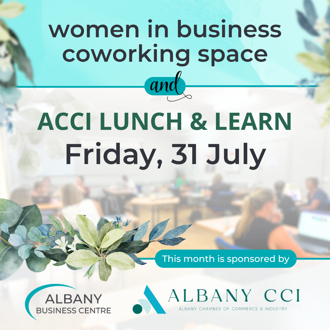 Women in Business Coworking Day and Lunch &amp; Learn – Sponsored by Albany Chamber of Commerce