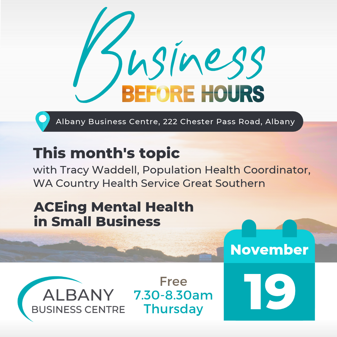 Business Before Hours – ACEing Mental Health in Small Business