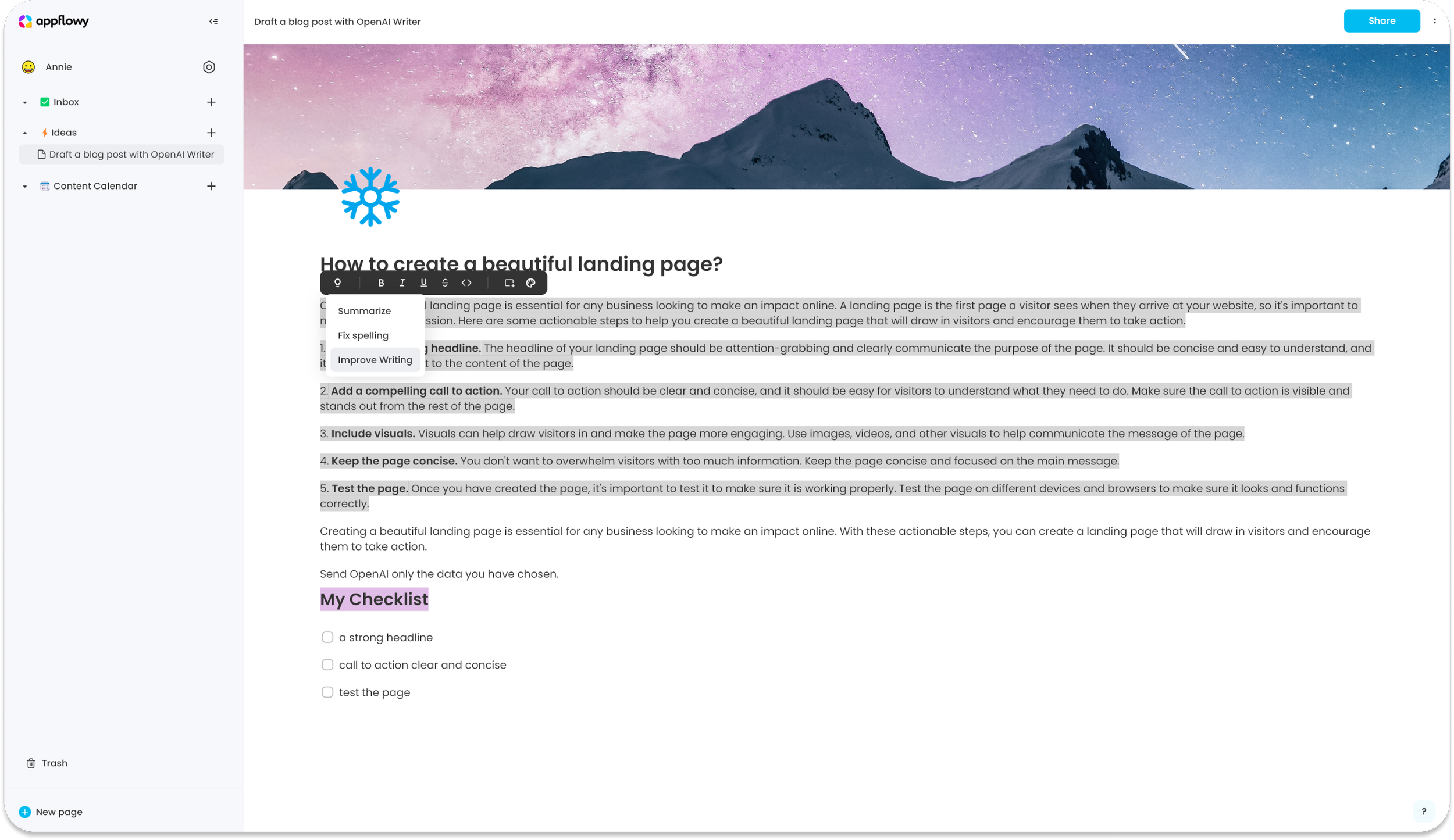 OpenAI GPT 3 4 Auto Generator Summarize Smart Edit