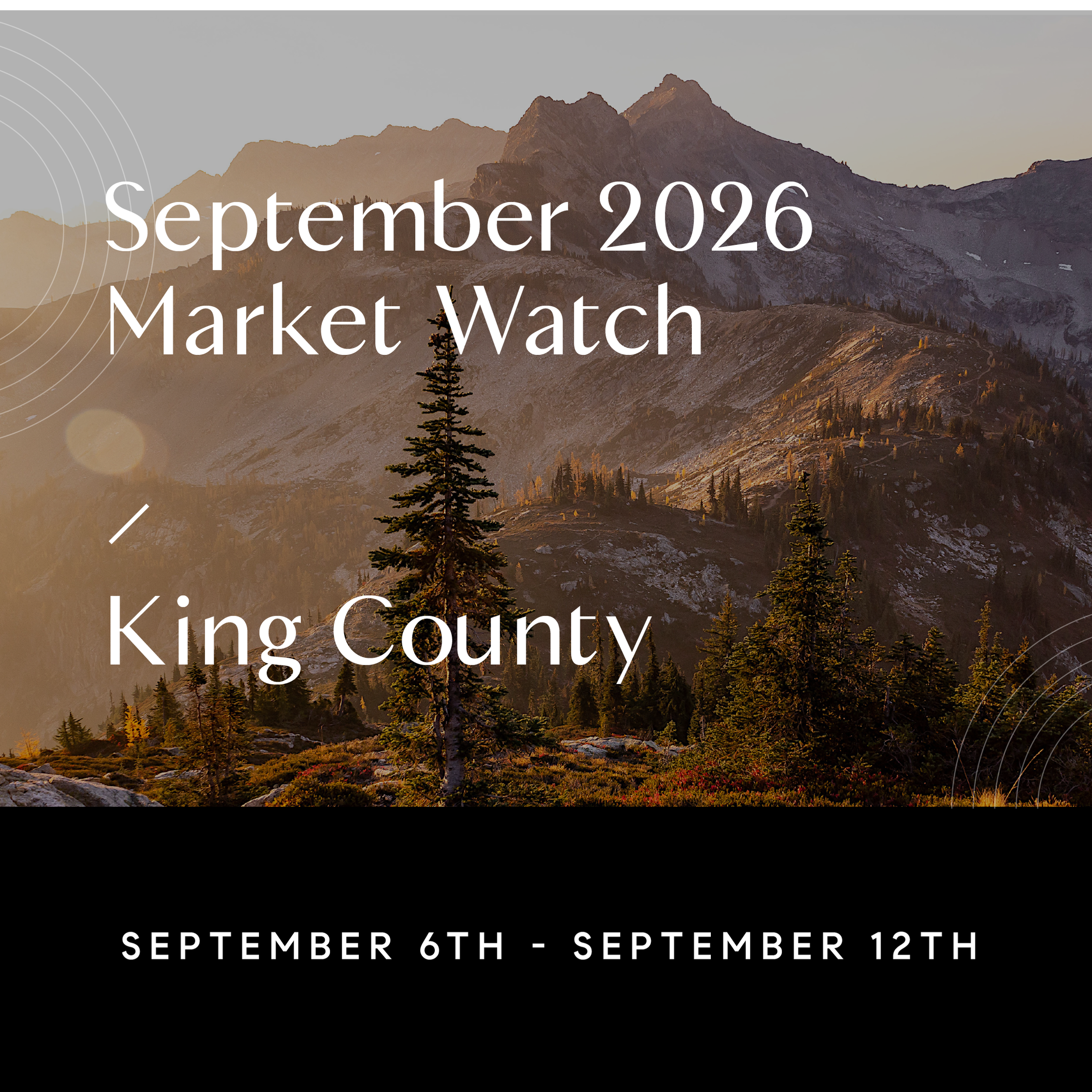 Weekly King County Market Watch