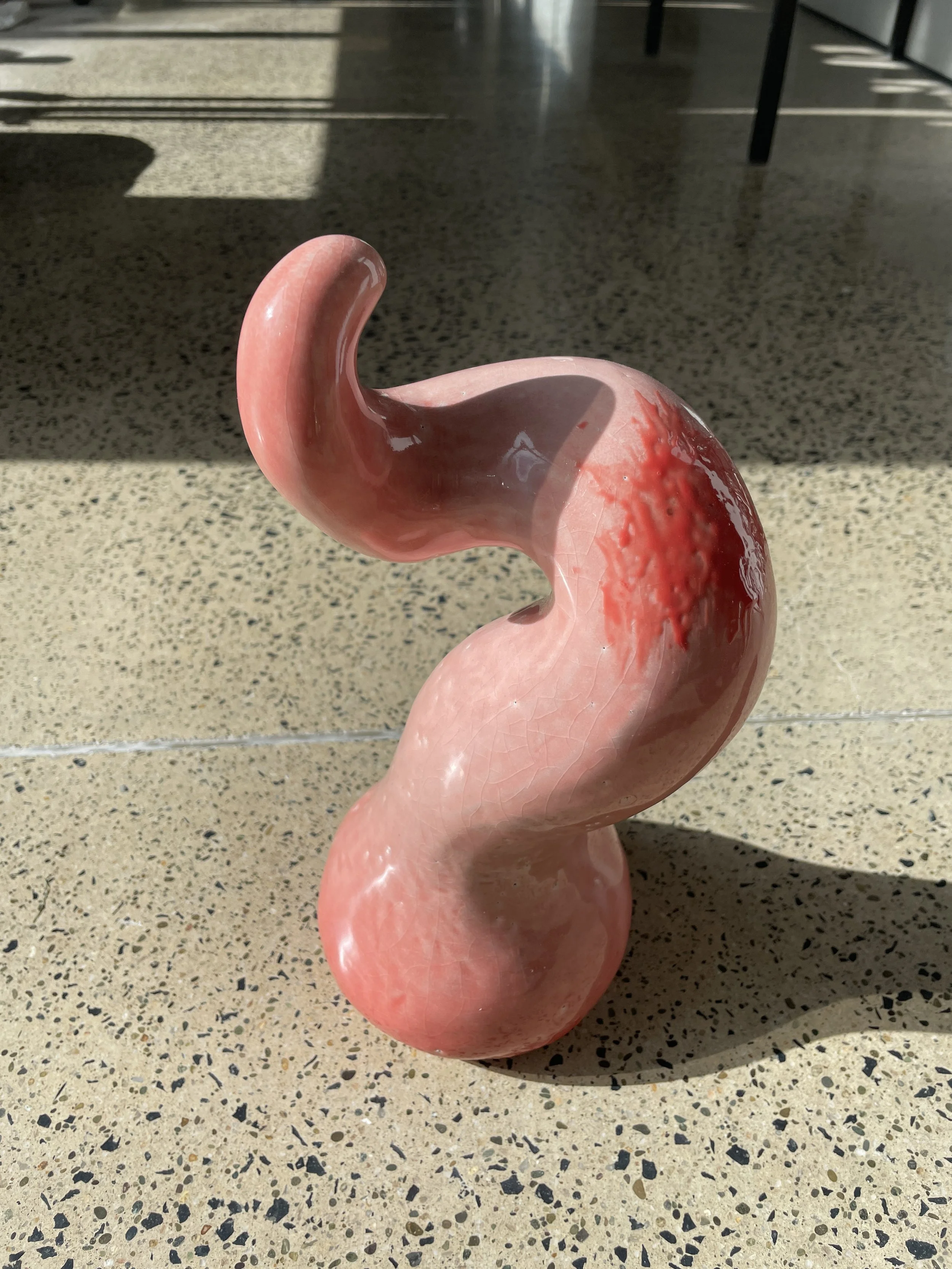 "I'm going to get my perfect body back someday" 32cm x 16cm x 14cm. Hutch Gallery, April 2026.