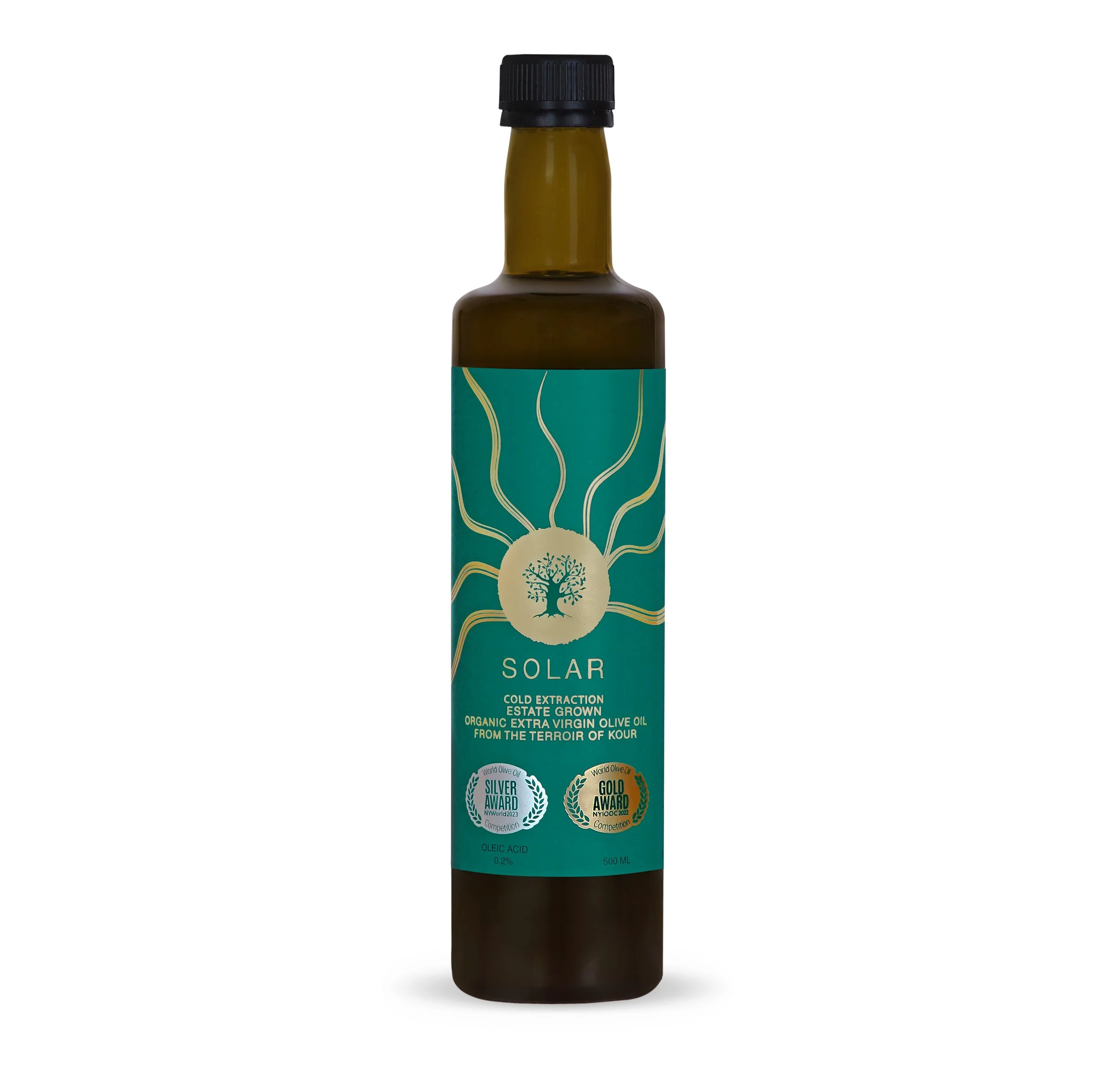 HUILE D'OLIVE NOIRE EXTRA VIERGE, 50cl