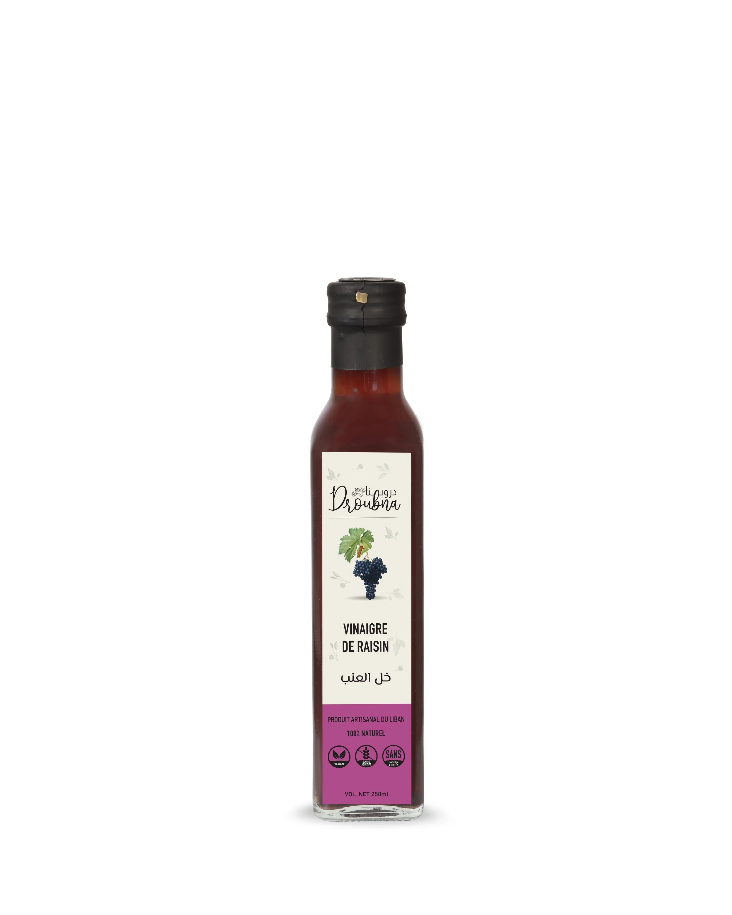 VINAIGRE DE RAISIN, 25cl