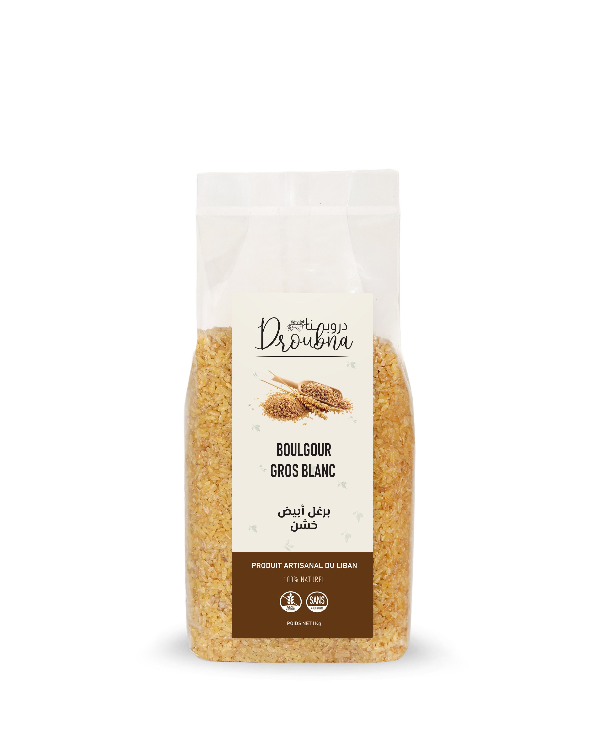 BOULGOUR GROS BLANC, 1kg
