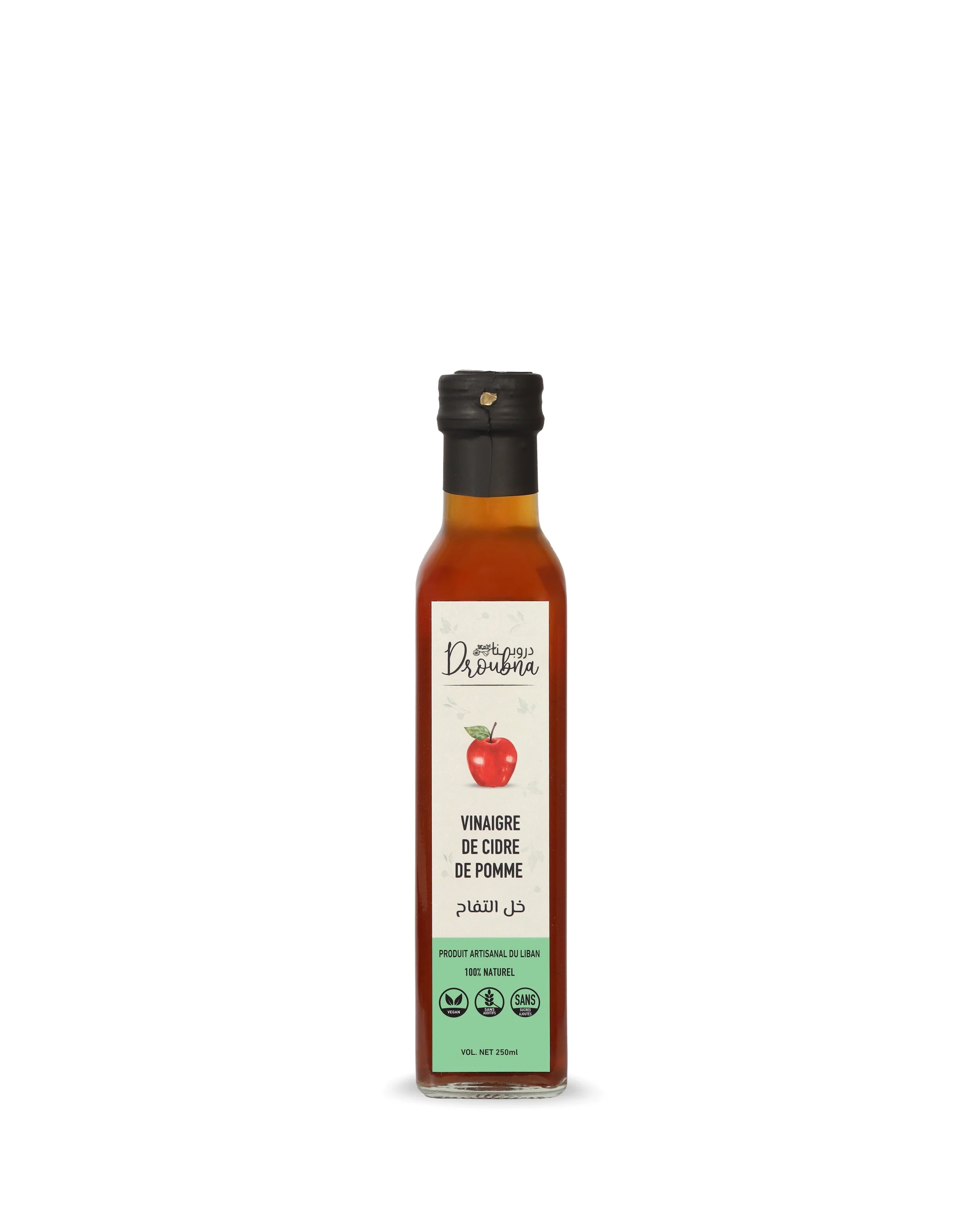 VINAIGRE DE CIDRE DE POMME, 25cl