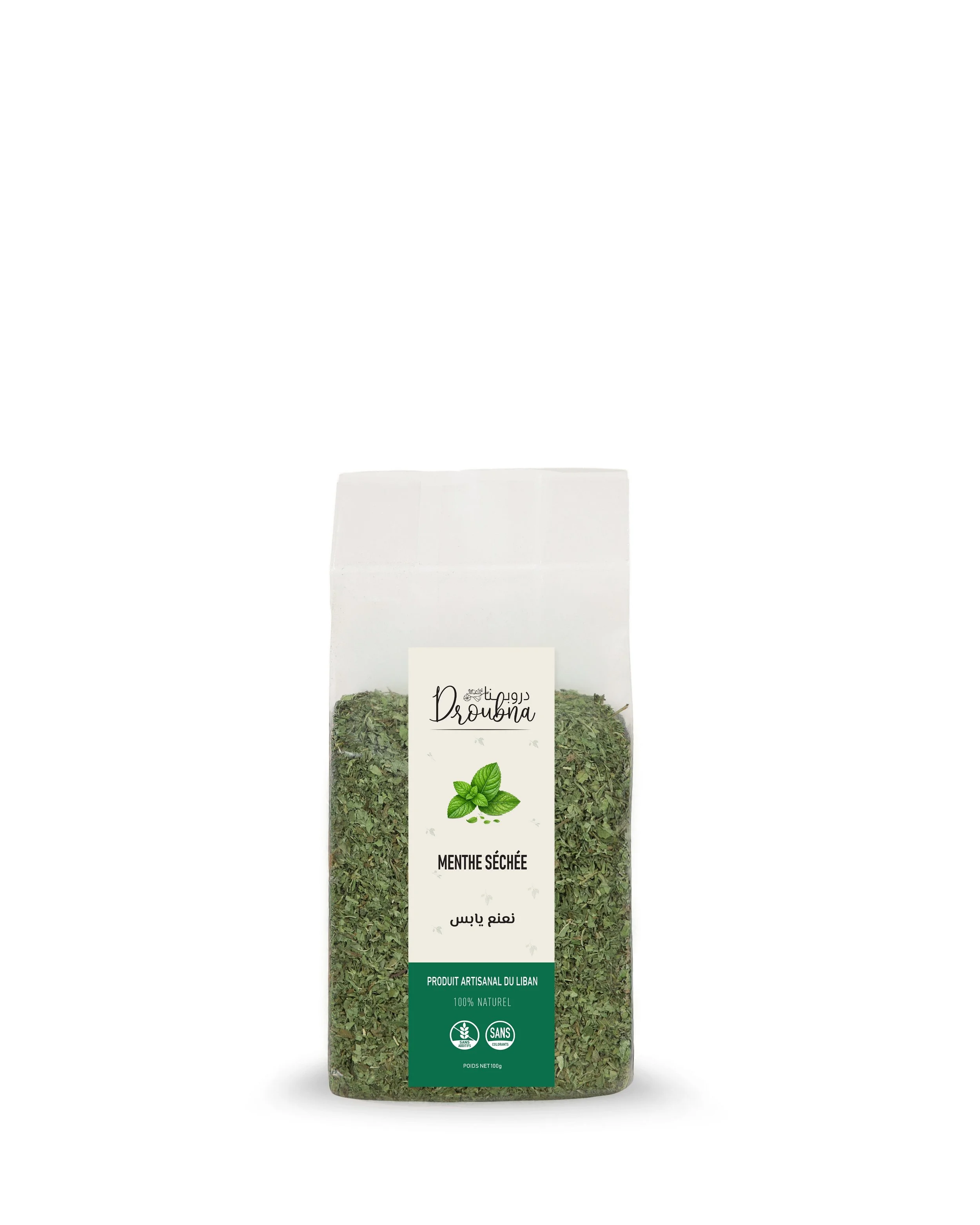 MENTHE SÉCHÉE, 100g