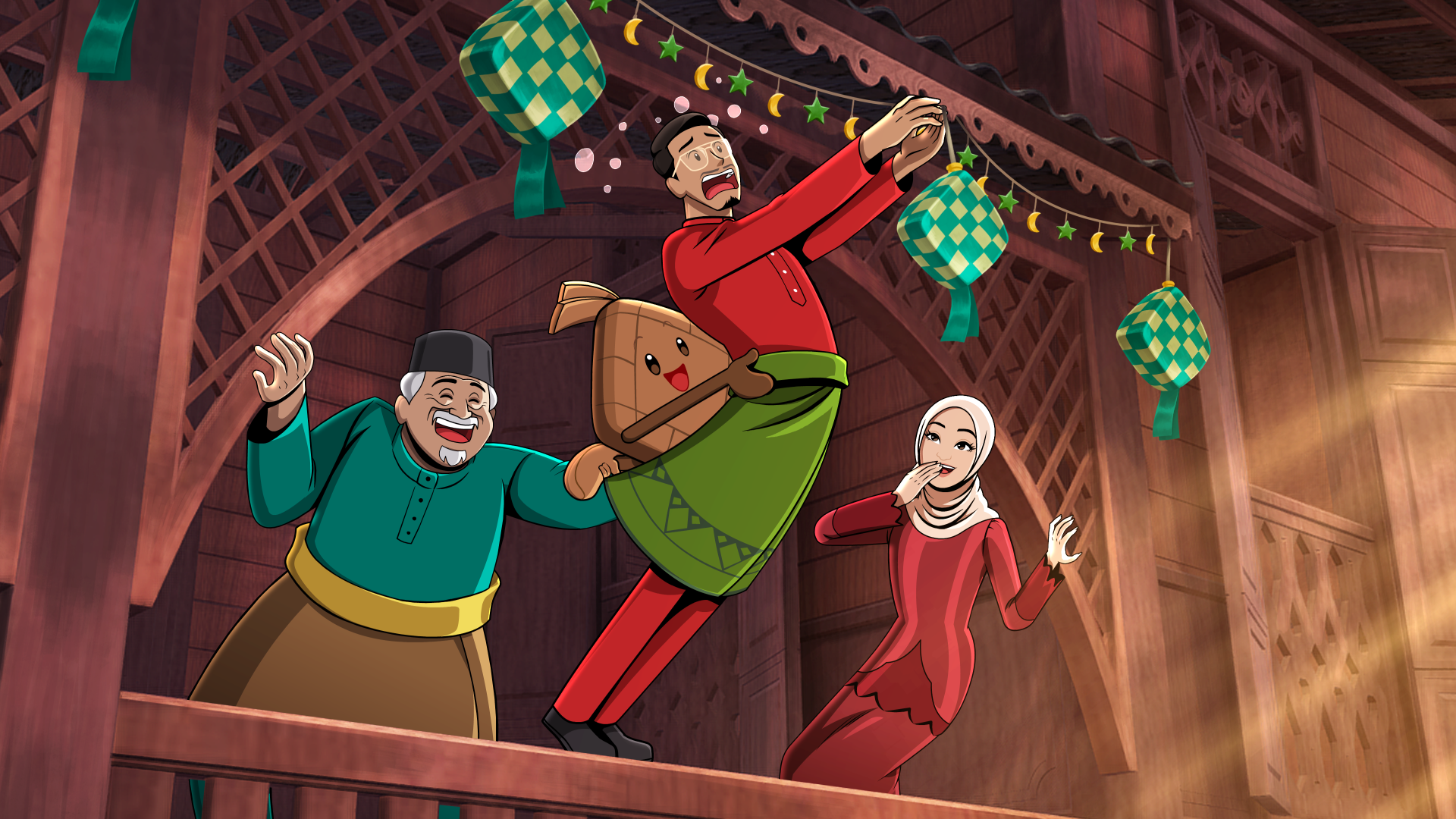 Nestlé Kit Kat - Hari Raya 2023 — Cartoon Hooligans