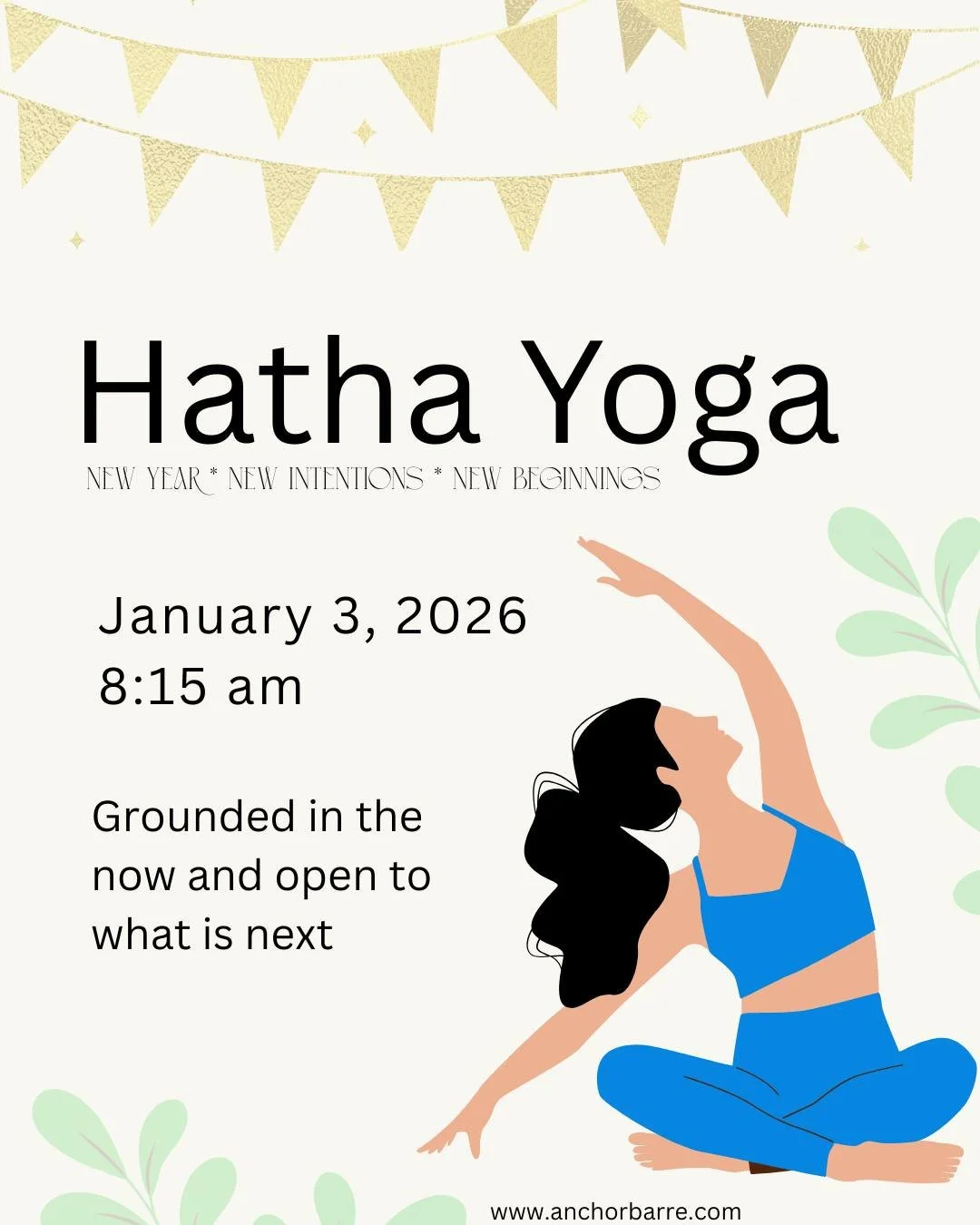 As the new year unfolds, we invite you to slow down, breathe deeply, and start fresh&mdash;one practice at a time. Sign up on our FREE Anchor Barre app to save your spot today. 

New clients: your first class is FREE!

#yoga #newyear #newintentions #