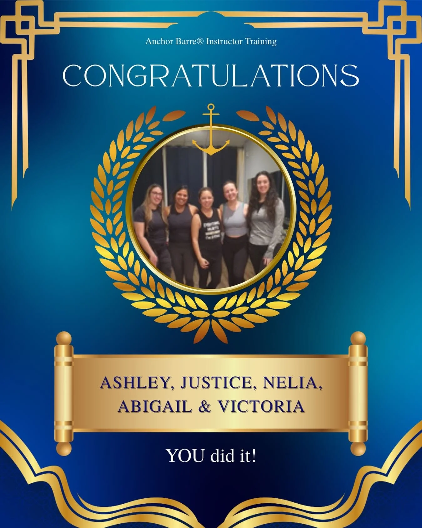 Milestone unlocked; congratulations ladies!!!

Proof that when women show up for themselves consistently, magic happens.

Grateful for this community.
Grateful for the energy.
Grateful for the journey.

More strength.
More alignment.
More pulsing ahe