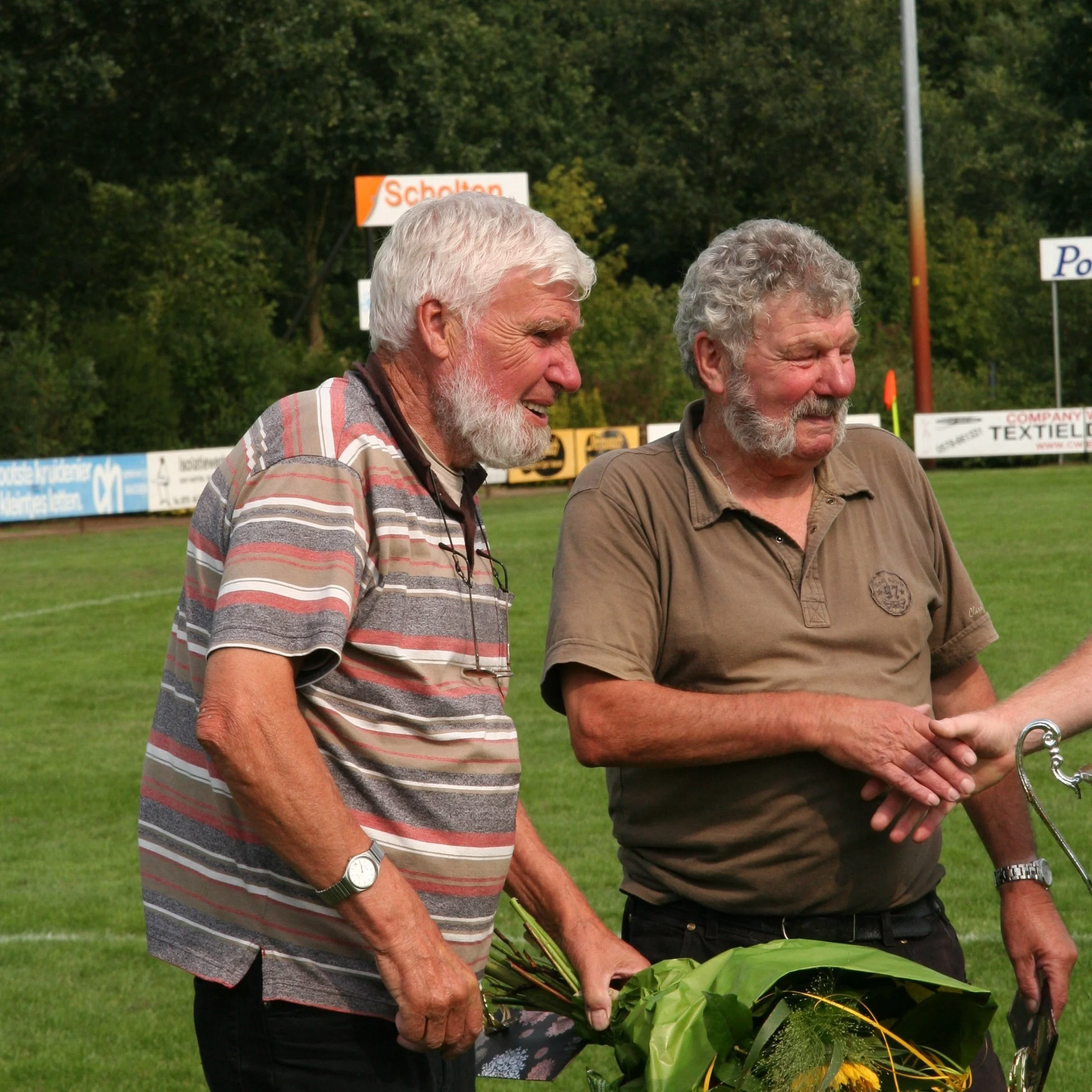 Hans en Jan Bourgonje werkten in 2018 voor de 50ste keer mee aan het sportfestijn