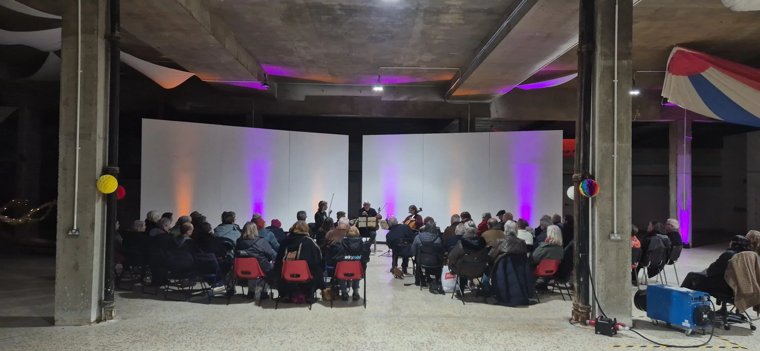 Academy of St Martin in the Field String Trio present a Winter Warmers concert - Playing Christmas favourites. 
