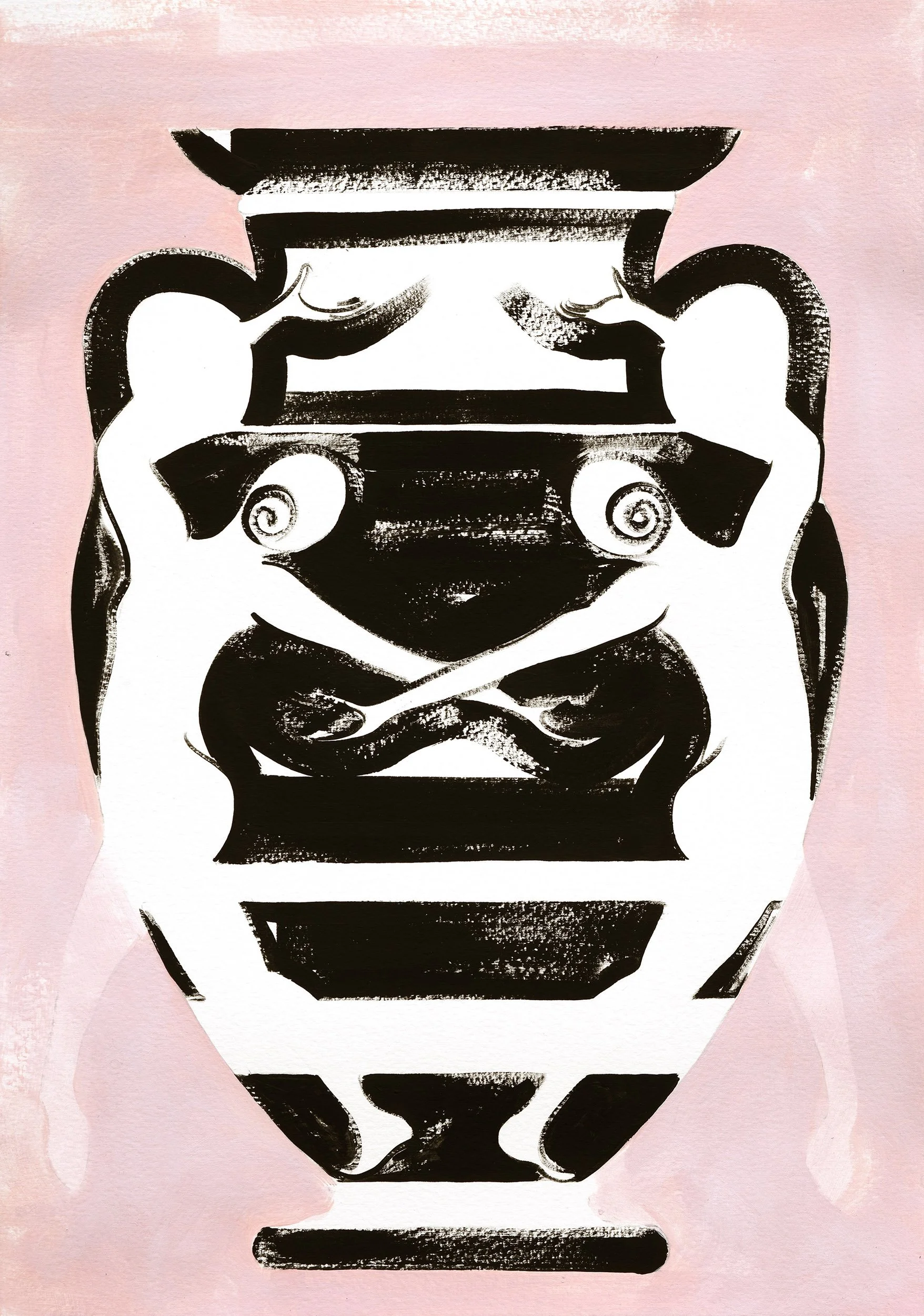 Libra | Acrylic on paper | 42 x 30cm | 2026