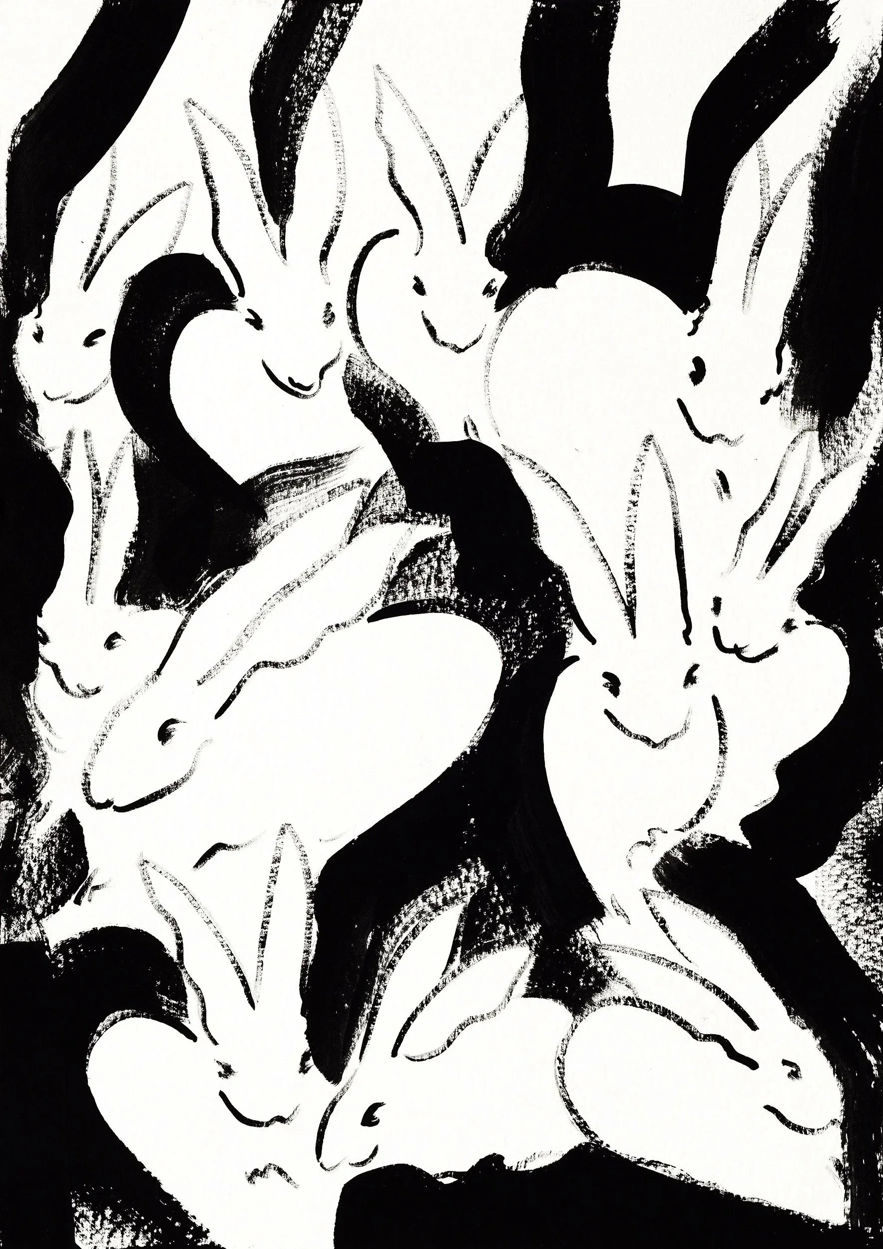 Homeward Bound | Acrylic and ink on paper | 30 x 21cm | 2025