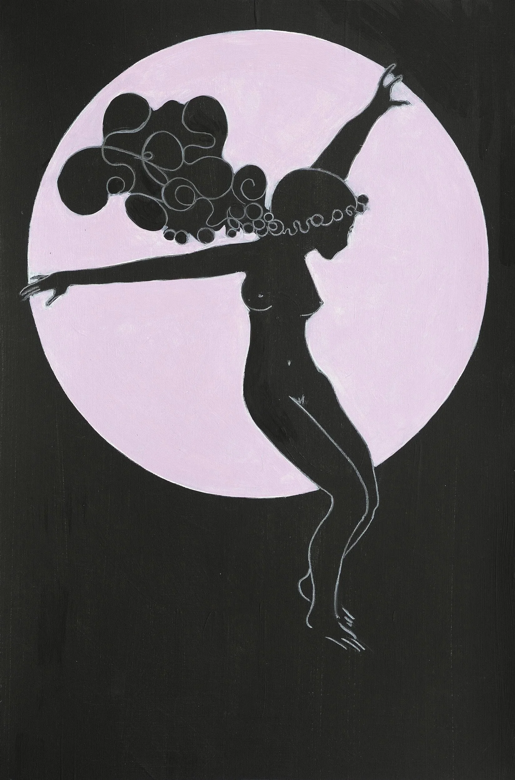 Silent Witness | Acrylic and pencil on paper | 40 x 28cm | 2026