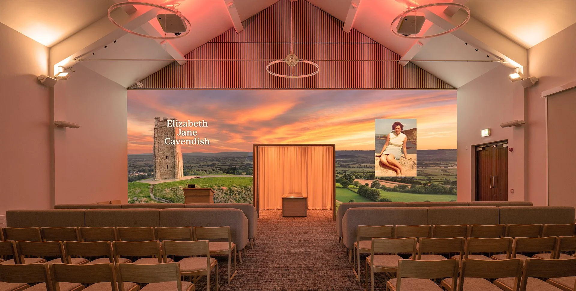 Glastonbury Tor (Sedgemoor Crematorium)