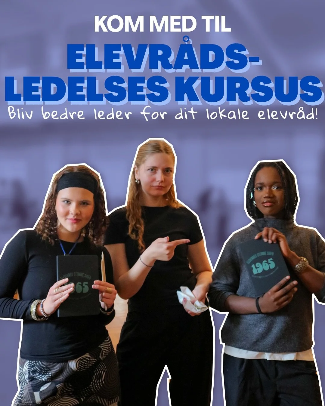 Er du forperson i dit elevr&aring;d, eller en del af elevr&aring;dsledelsen?S&aring; kom med, n&aring;r Danske Gymnasieelevers Sammenslutning inviterer til et inspirerende elevr&aring;dsledelseskursus!

Her samler vi elevr&aring;dsledelser fra hele l