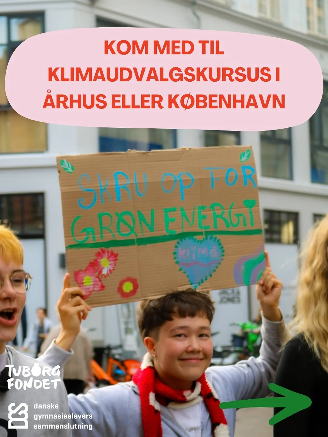 KOM MED TIL KLIMAUDVALGSKURSUS🌿🌿 Vi holder klimaudvalgskurser i &Aring;rhus d. 1. december og i K&oslash;benhavn d. 8. december🌼 @esthermkj kommer, vi skal holde workshop, og der er selvf&oslash;lgelig ogs&aring; mad og snacks😇 Du kan v&aelig;re 