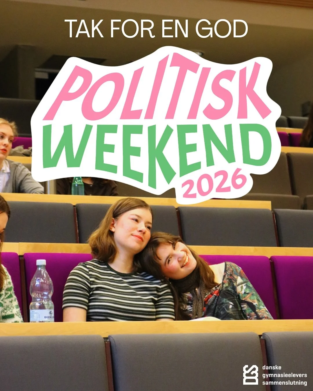 Tusind tak for en helt fantastisk politisk weekend 💫
Tak til vores inspirerende opl&aelig;gsholdere, engagerede deltagere og alle jer, der bidrog med energi, debat og f&aelig;llesskab.

Det blev en weekend fyldt med nye perspektiver, st&aelig;rke sa