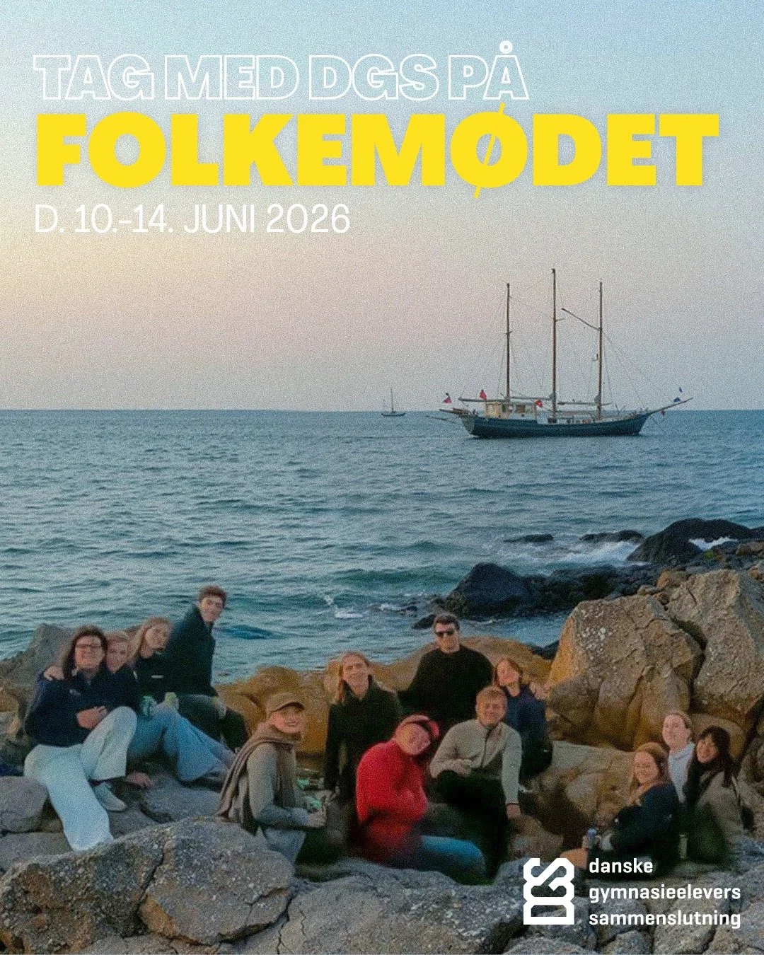 Vil du med DGS til solskins&oslash;en, og oplever folkem&oslash;det?🌞
D. 11-15. juni er der Folkem&oslash;de p&aring; Bornholm, hvor politikere, interessenter og andre seje meningsdannere m&oslash;des til dage fyldt med debatter, sp&aelig;ndende opl