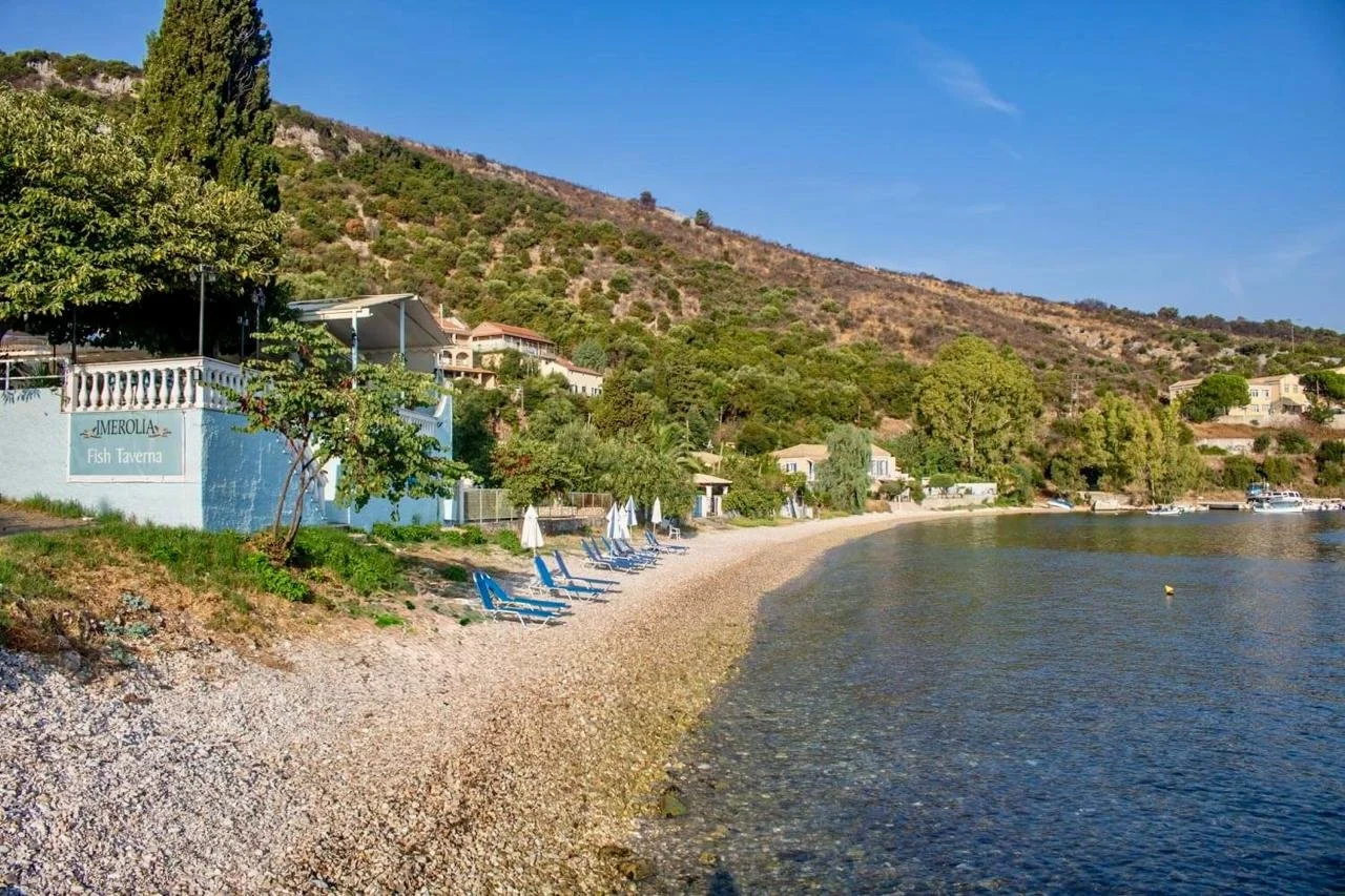 Imeriolia Beach in Corfu