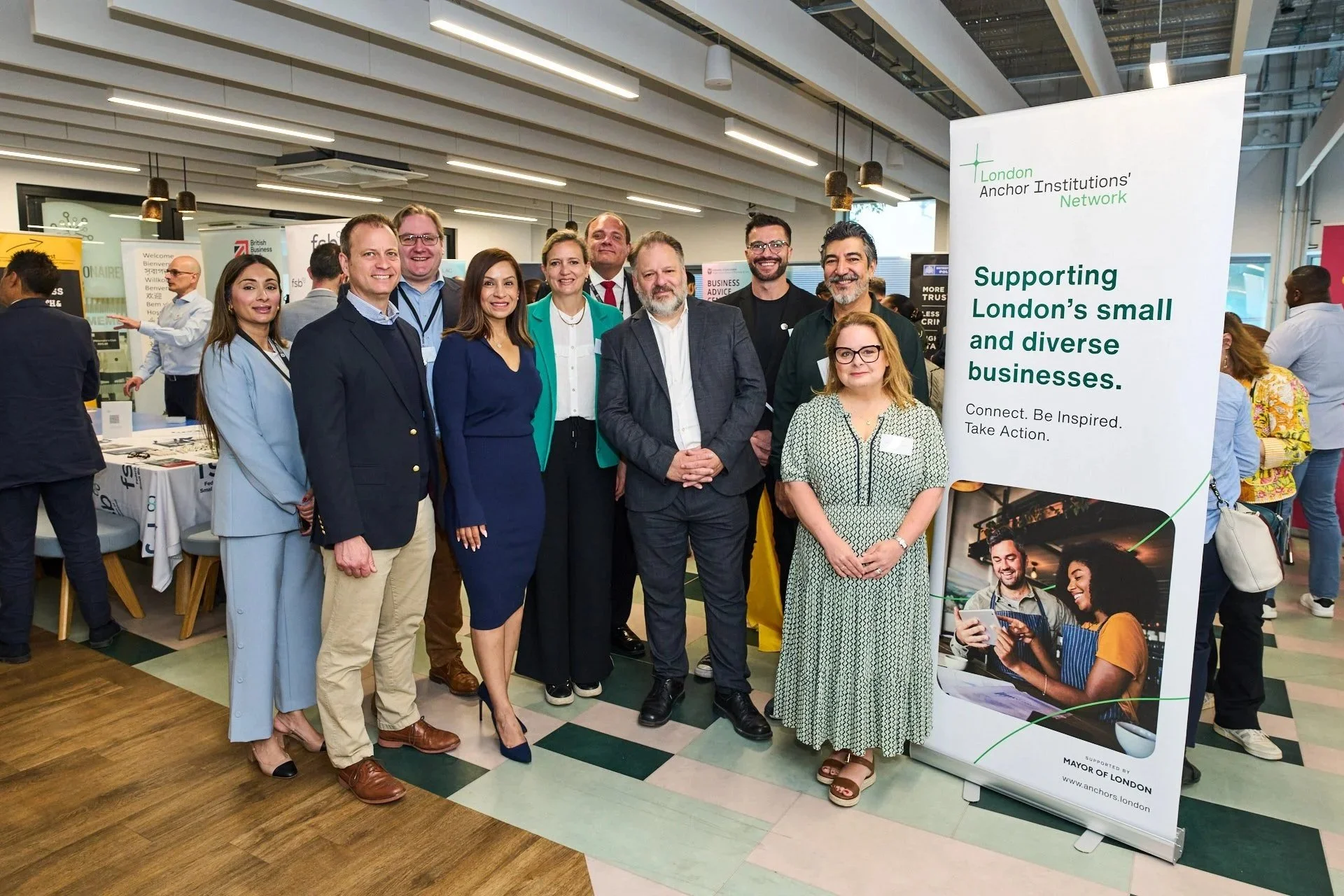 London’s Deputy Mayor for Business and Growth introduces small and diverse businesses to London’s biggest public sector buyers at flagship supplier engagement event