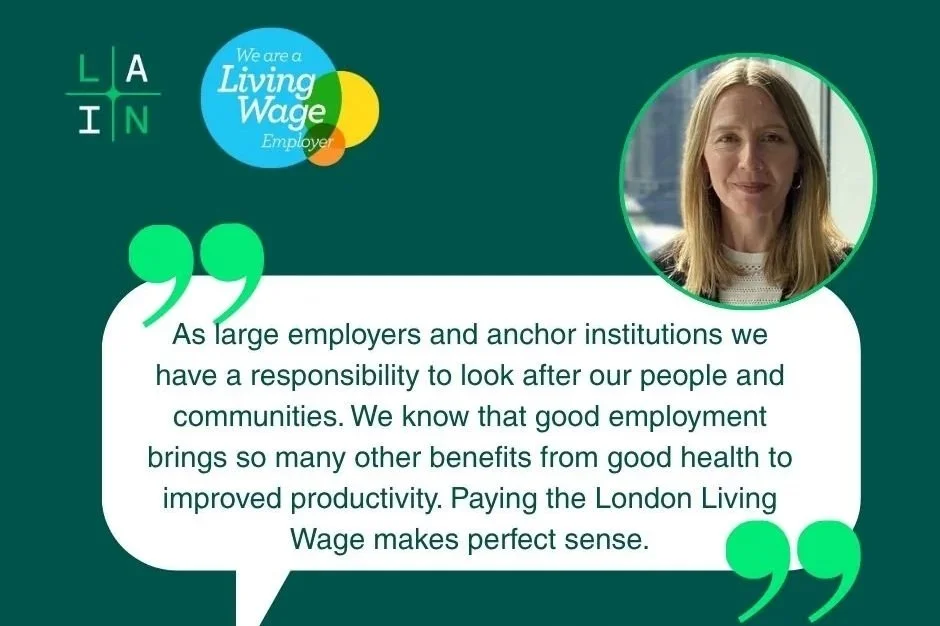 How the anchor programme's ambitions are breaking down barriers by striving to make NHS London a Living Wage Employer for all.