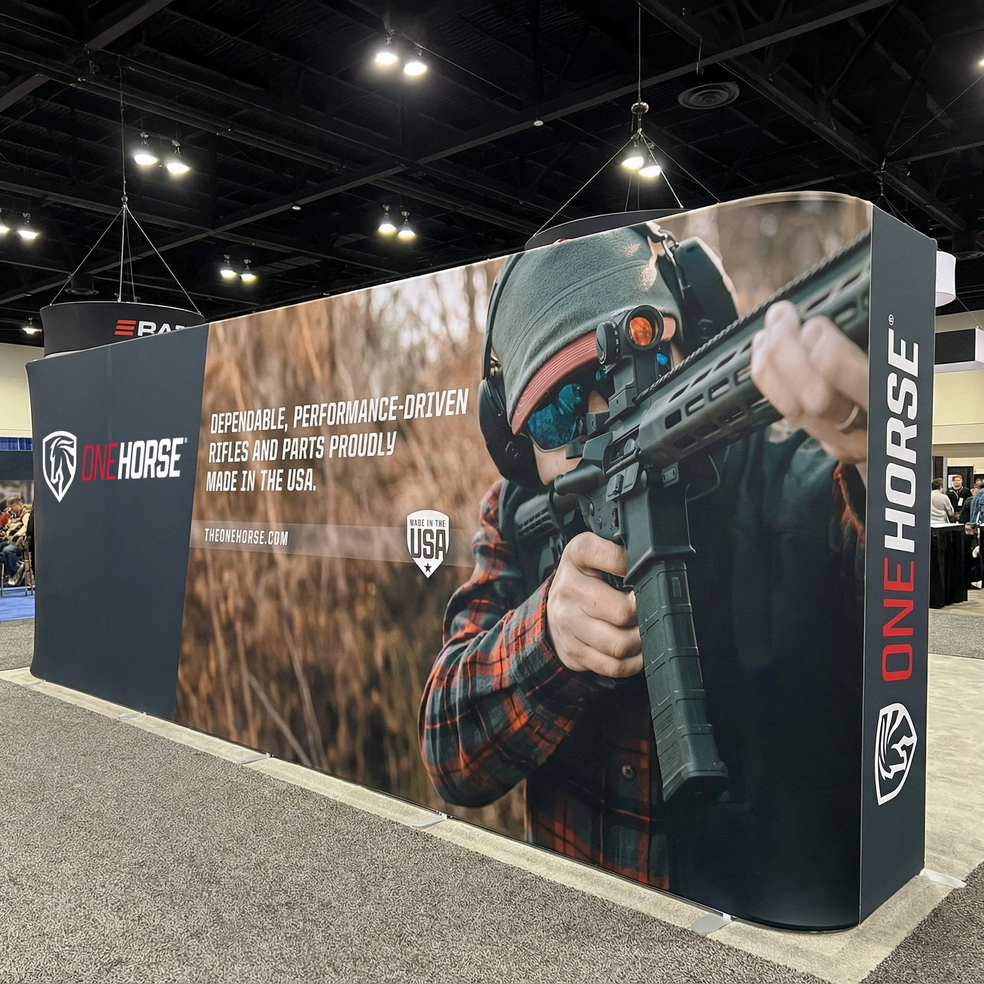 One Horse Trade Show Graphics