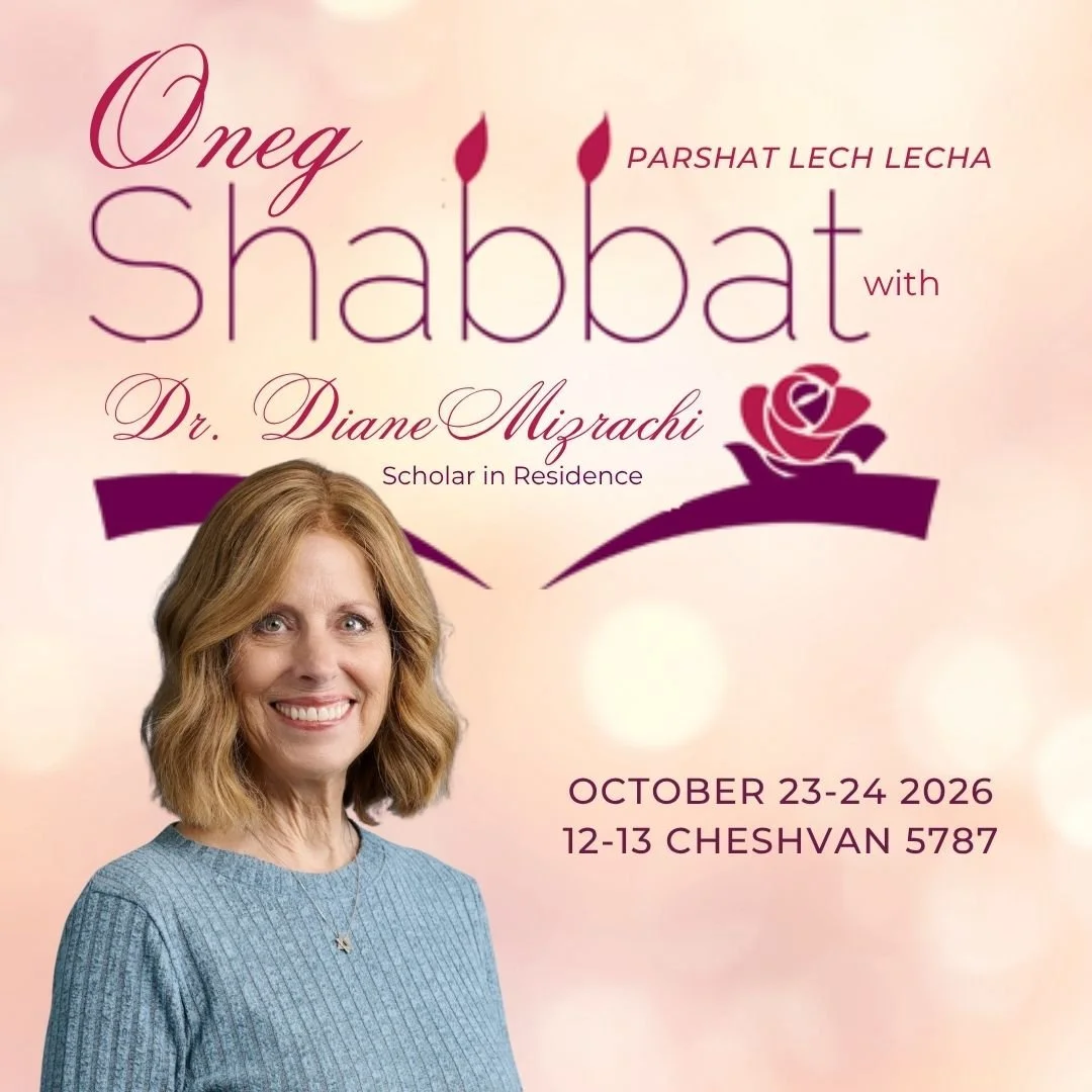 Oneg with Dr. Diane Mizrachi