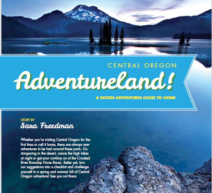 Adventureland | Central Oregon Magazine