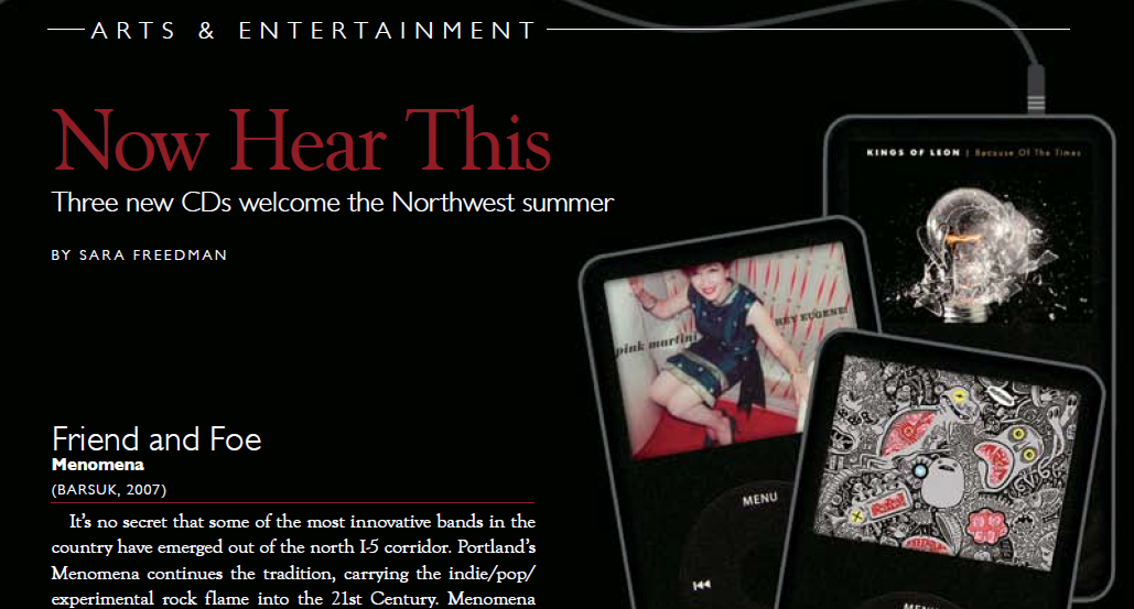 Now Hear This CD Reviews | Eugene Magazine