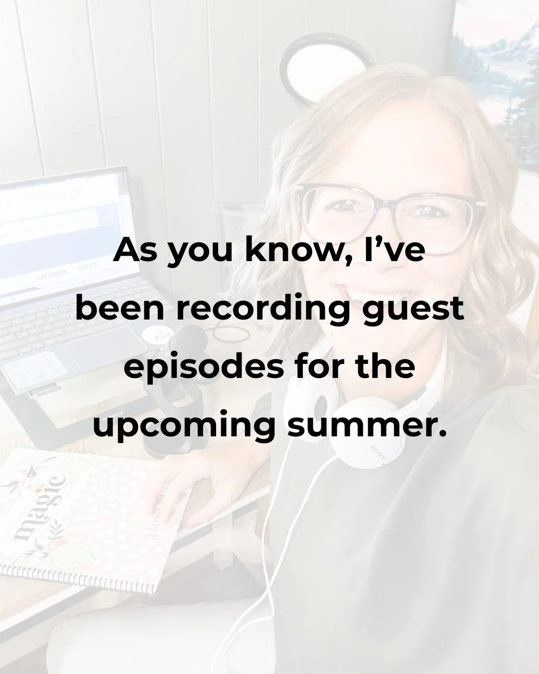 If you have a launch, offer, or big move happening this summer or fall &mdash; you needed to start guesting on podcasts yesterday. 

Here's the reality of podcast timelines:

As a host, I'm recording guest episodes for summer right now. Which means i