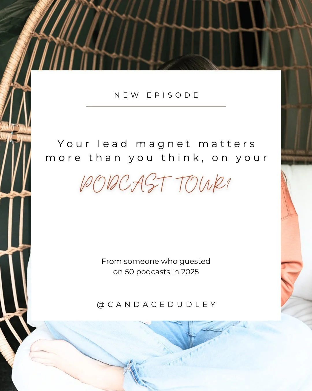 I used to send podcast listeners to a PDF guide after every interview. It was fine. It was branded. It was doing absolutely nothing.

Why? Because it just repeated what I had already said on the podcast. There was no next step. No reason to go deeper