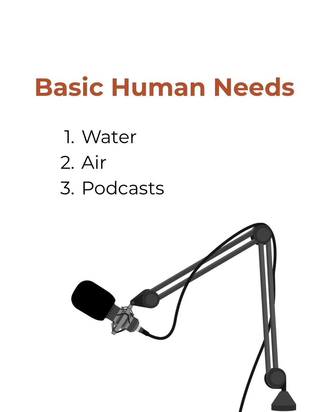 I mean this is dramatic but podcast guesting literally breathes life into me. 🎙️