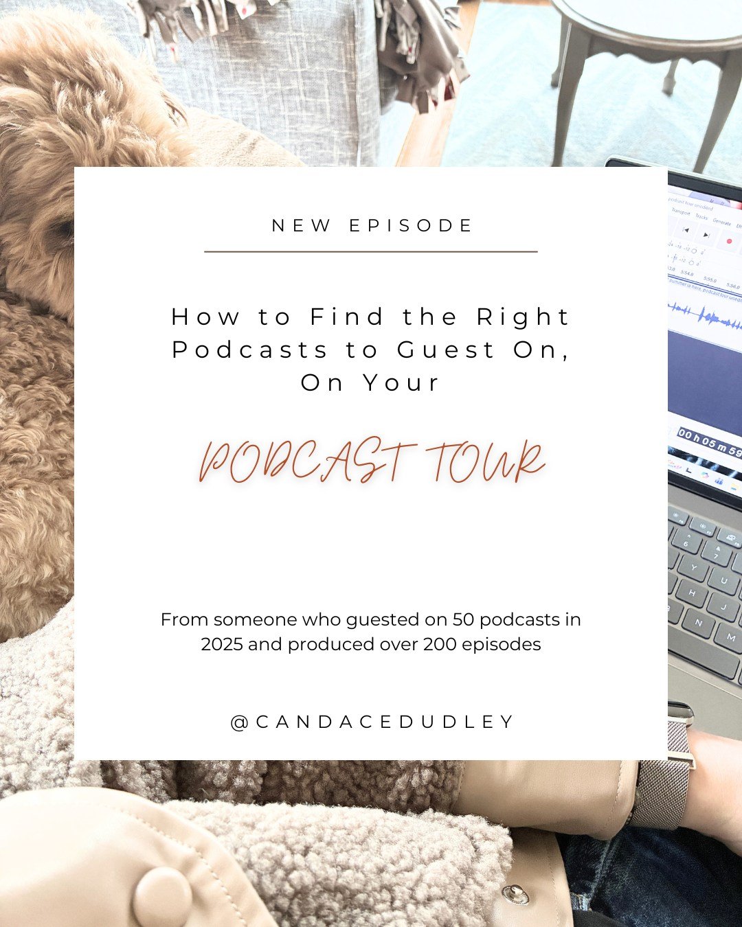 The number one question I get asked: how do I actually find the right podcasts to pitch?

Honest answer &mdash; it's not a secret. 
It's just time consuming. 

And I'm walking you through exactly how I do it.

Episode 233 is live. Link in my bio. 🫶?