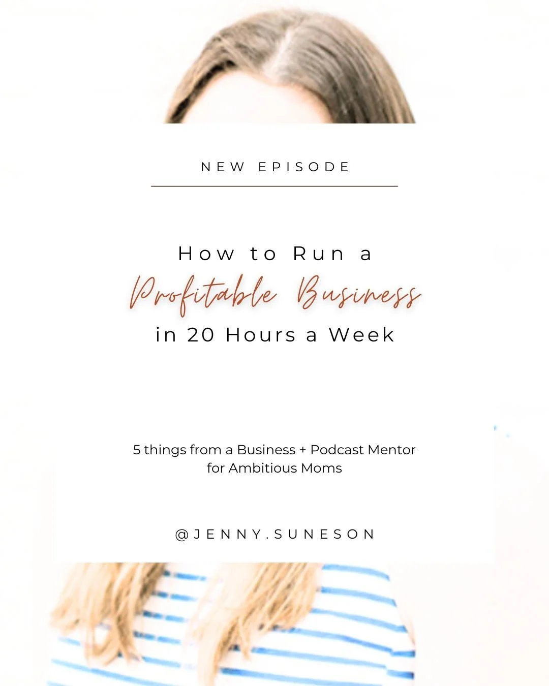 If your business isn't growing and your solution is "I need to post more" &mdash; this episode is your wake-up call.

I'm chatting with @jenny.suneson, who helps mom entrepreneurs build profitable businesses in 20 hours a week or less. 

No