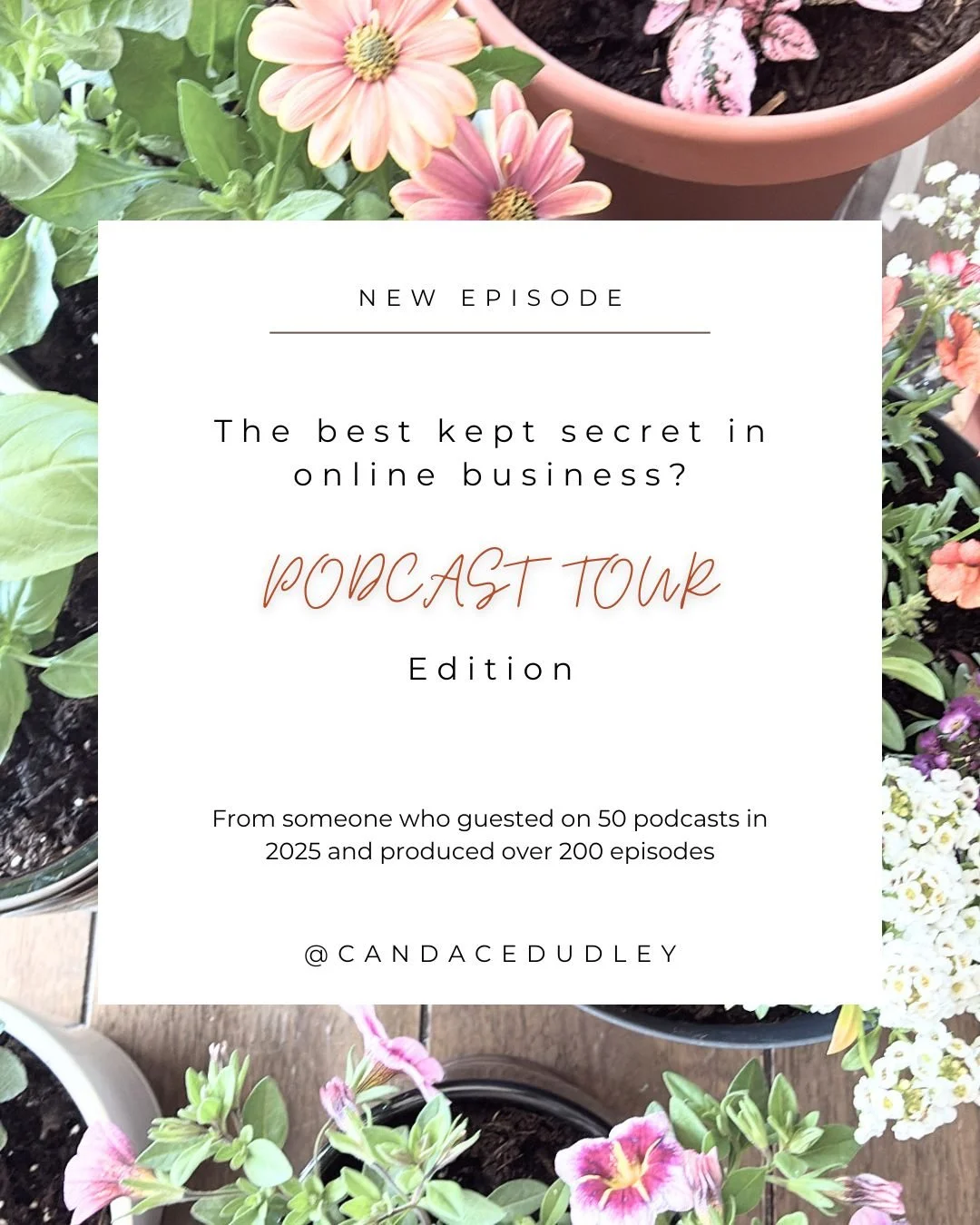 If you've ever thought "I don't have a big enough audience to guest on podcasts" &mdash; this one's for you.

Spoiler: size has nothing to do with it.

Episode 236 is live. Link in my bio. 🫶🏼
