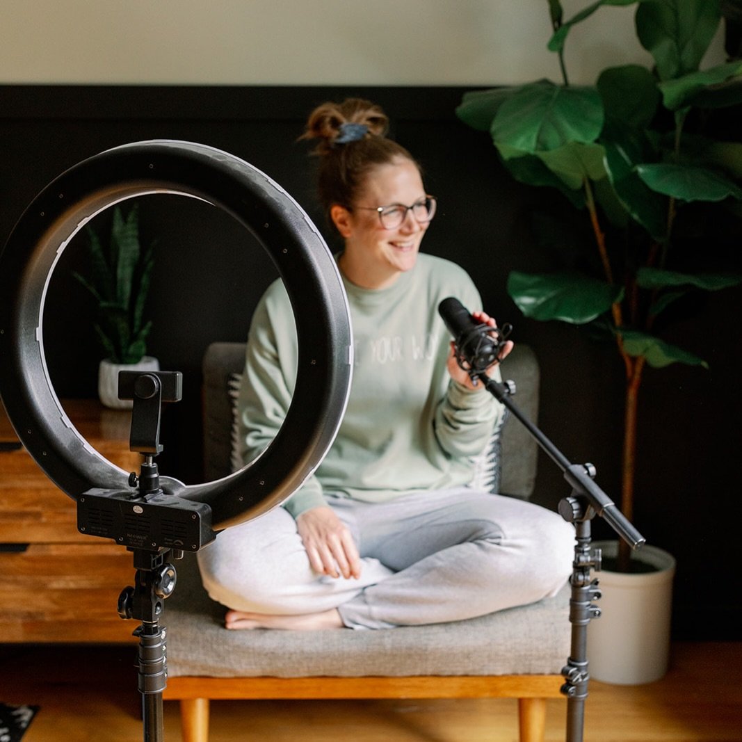 I listened to my first podcast after having my first of 3 babies (back to back to back). 

I always knew I was meant to be a mom but there I was on maternity feeling like sh$t. 

I&rsquo;d argue in my head all day with my husband who was at work. 🙈 