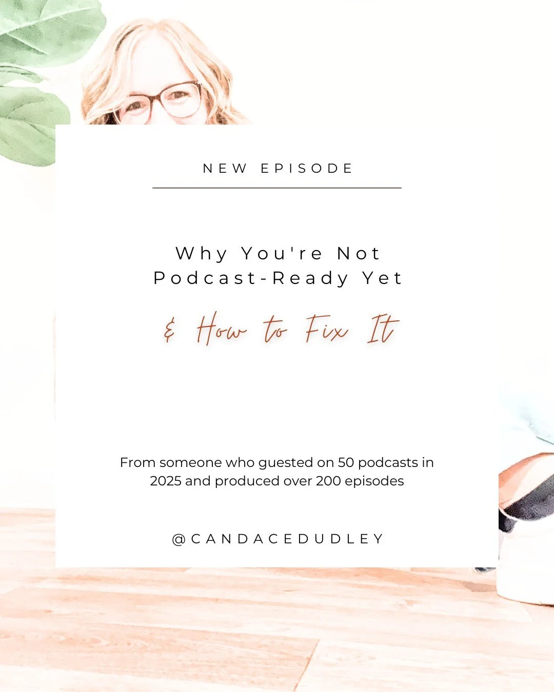 If you've ever gotten off a podcast and cringed listening back &mdash; this episode is for you.

You don't need to be perfect. 
You just need more reps. 

Here's how to get them.
Episode 238 is live. Link in my bio. 🫶🏼