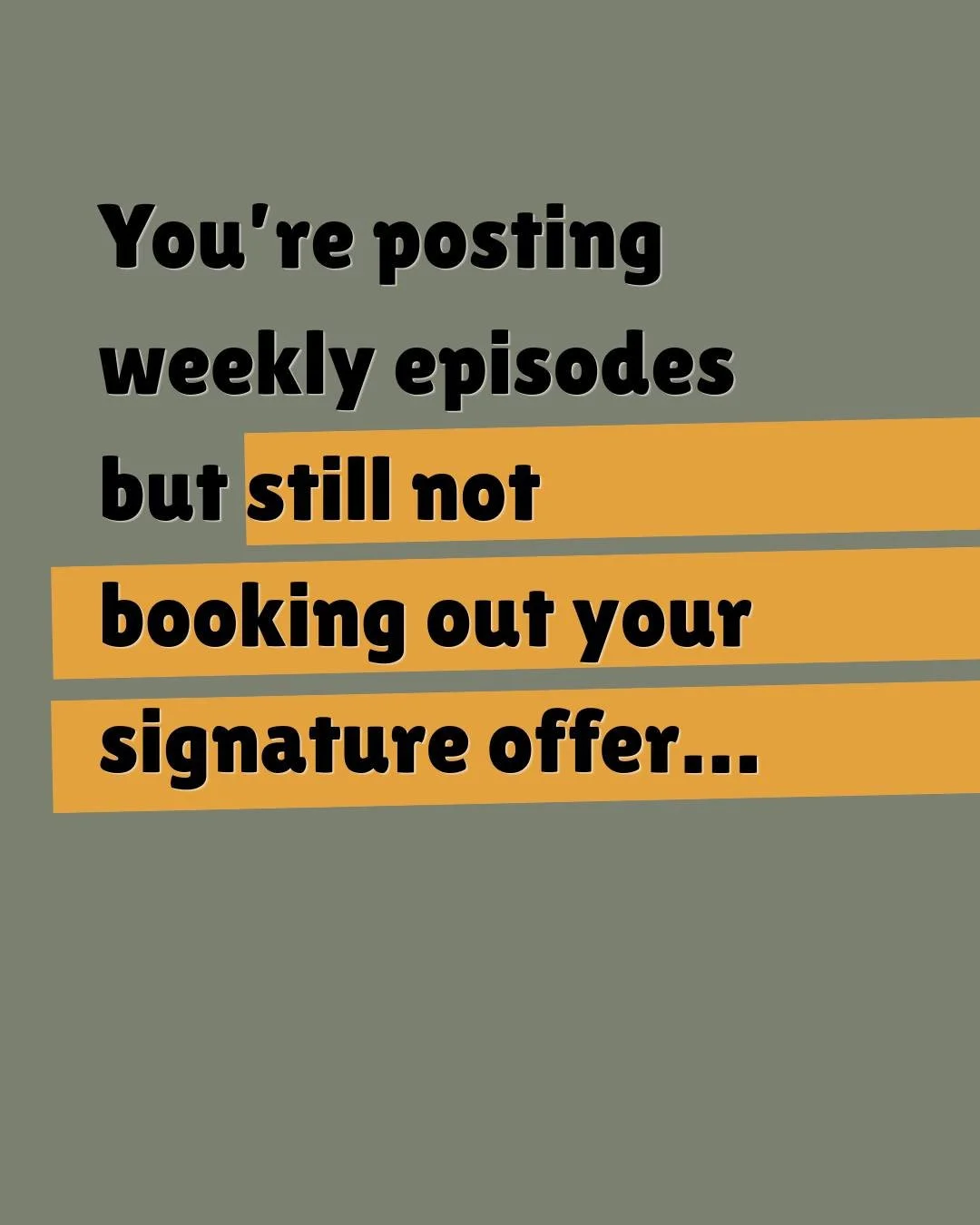Your podcast should be a business driving tool! 

Get your spot inside Podcasting for Authority so we can do just that and turn you into the go-to person everyone can't stop talking about.

Linked where links live 😉